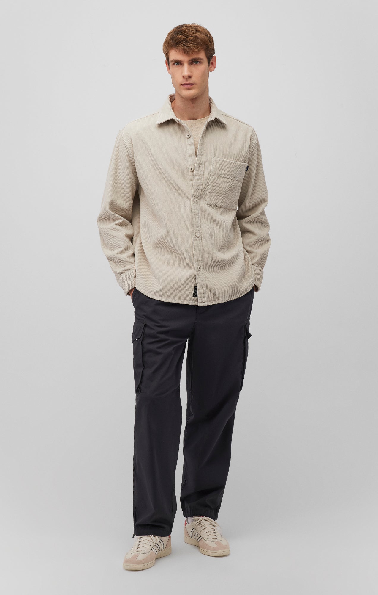 DOUBLE POCKET CARGO PANTS IN PHANTOM - Mavi Jeans