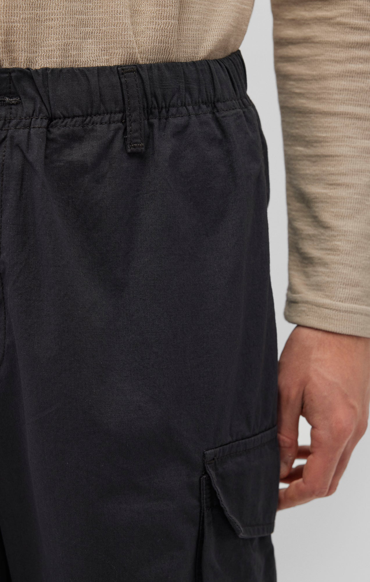 DOUBLE POCKET CARGO PANTS IN PHANTOM - Mavi Jeans
