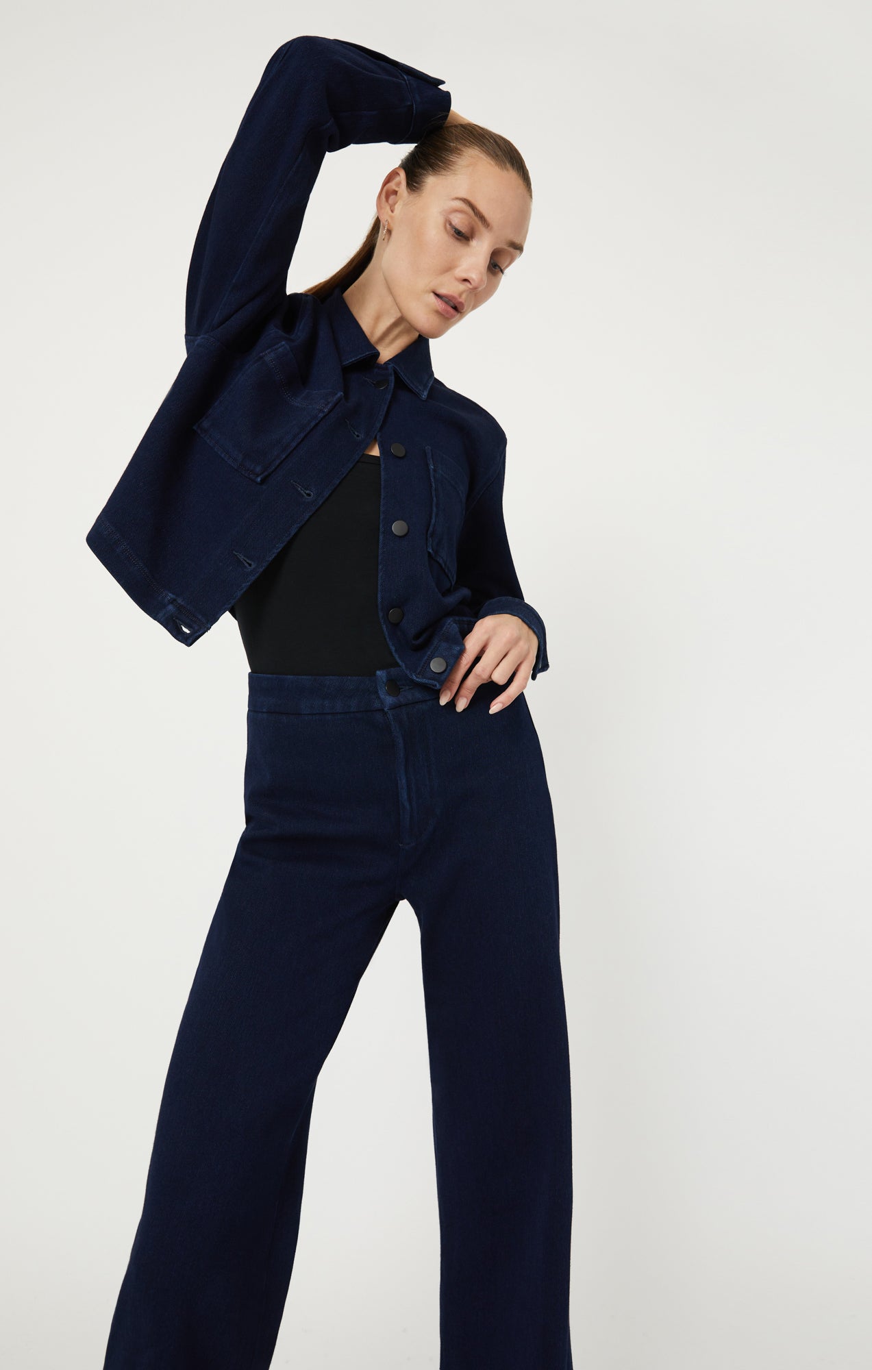 SHIRLEY JACKET IN DARK MOVE - Mavi Jeans