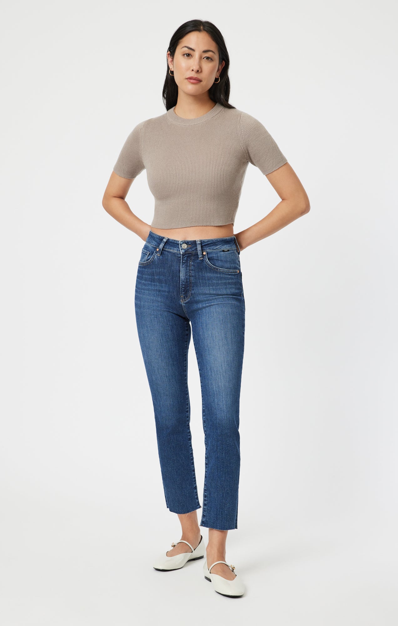 Dark denim sale jeans womens