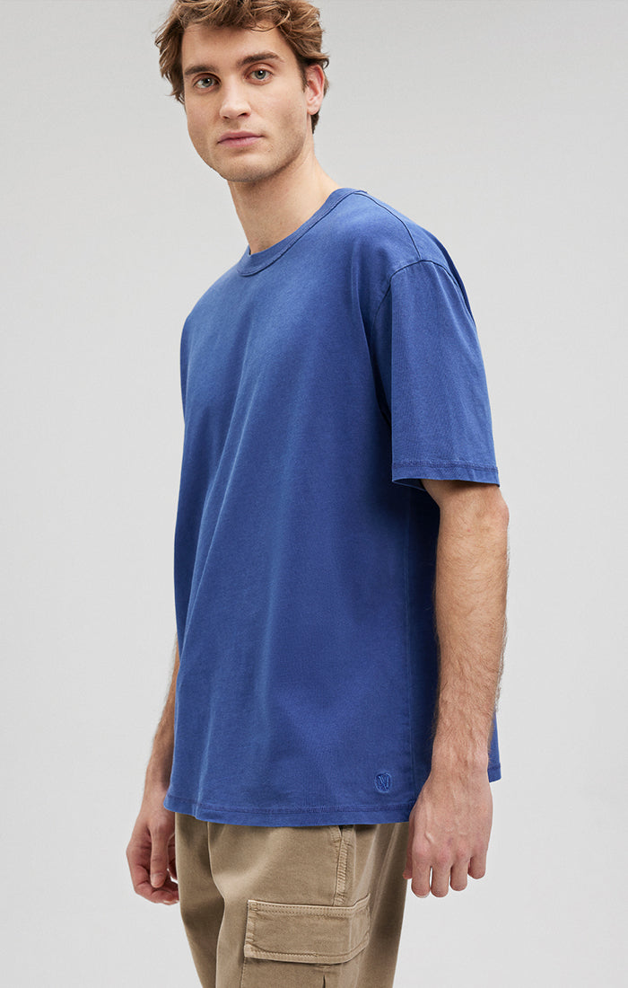 Mavi Men's Crew Neck T-Shirt In Mazarine Blue