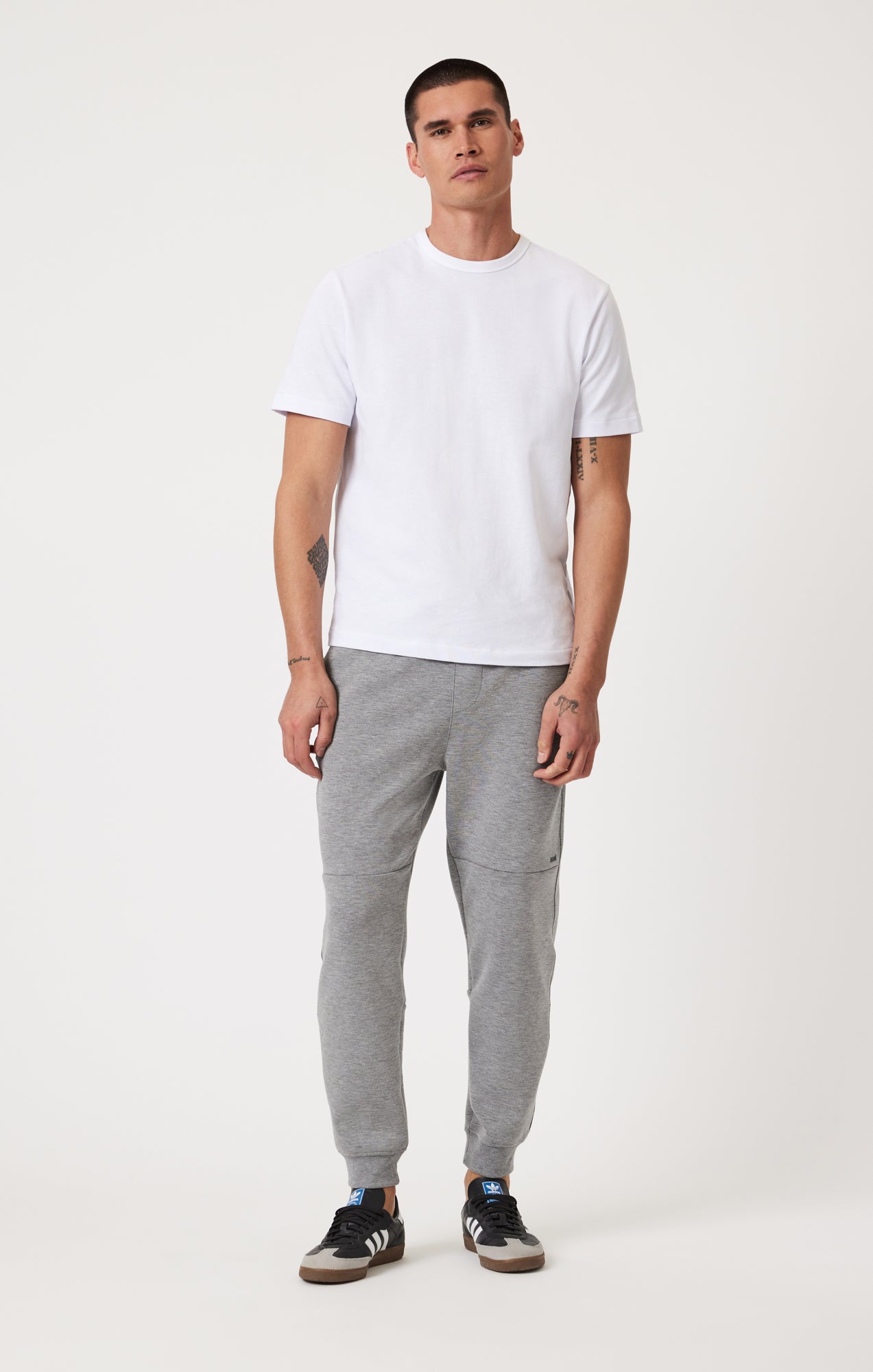 ◆Attends◆ Gray Basic Sweat pants 0001 Mavi Men's Sweatpants In Grey Melange