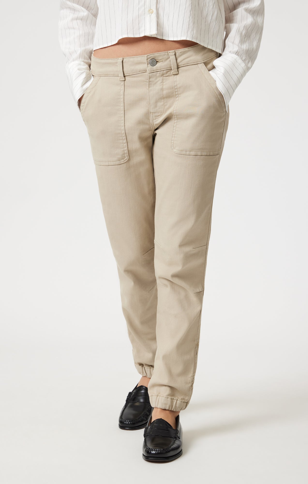 IVY SLIM CARGO IN TIDAL FOAM FLEX BLUE - Mavi Jeans