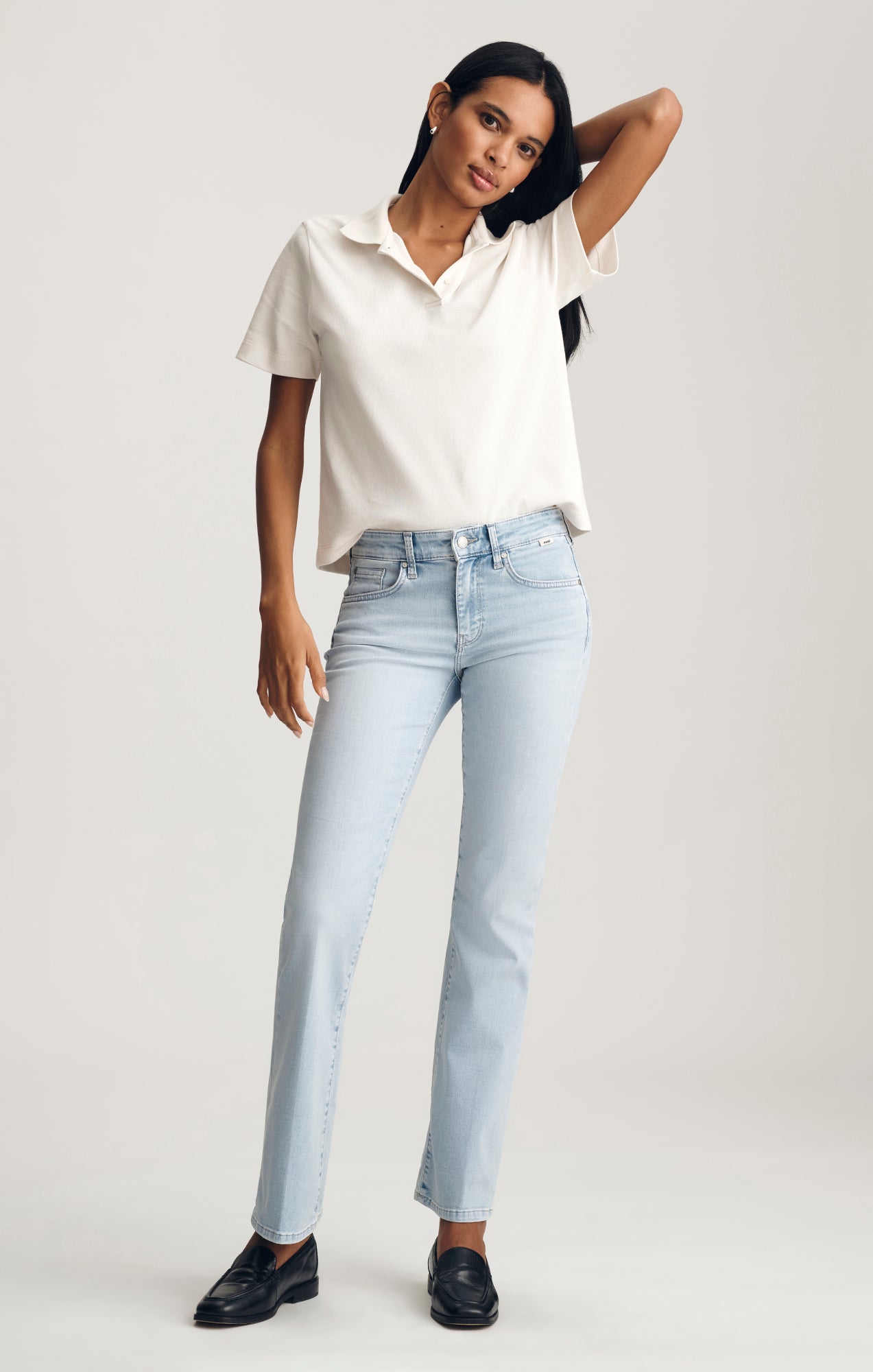 VICKY BOOTCUT IN LIGHT BRUSHED FEATHER LUXE - Mavi Jeans