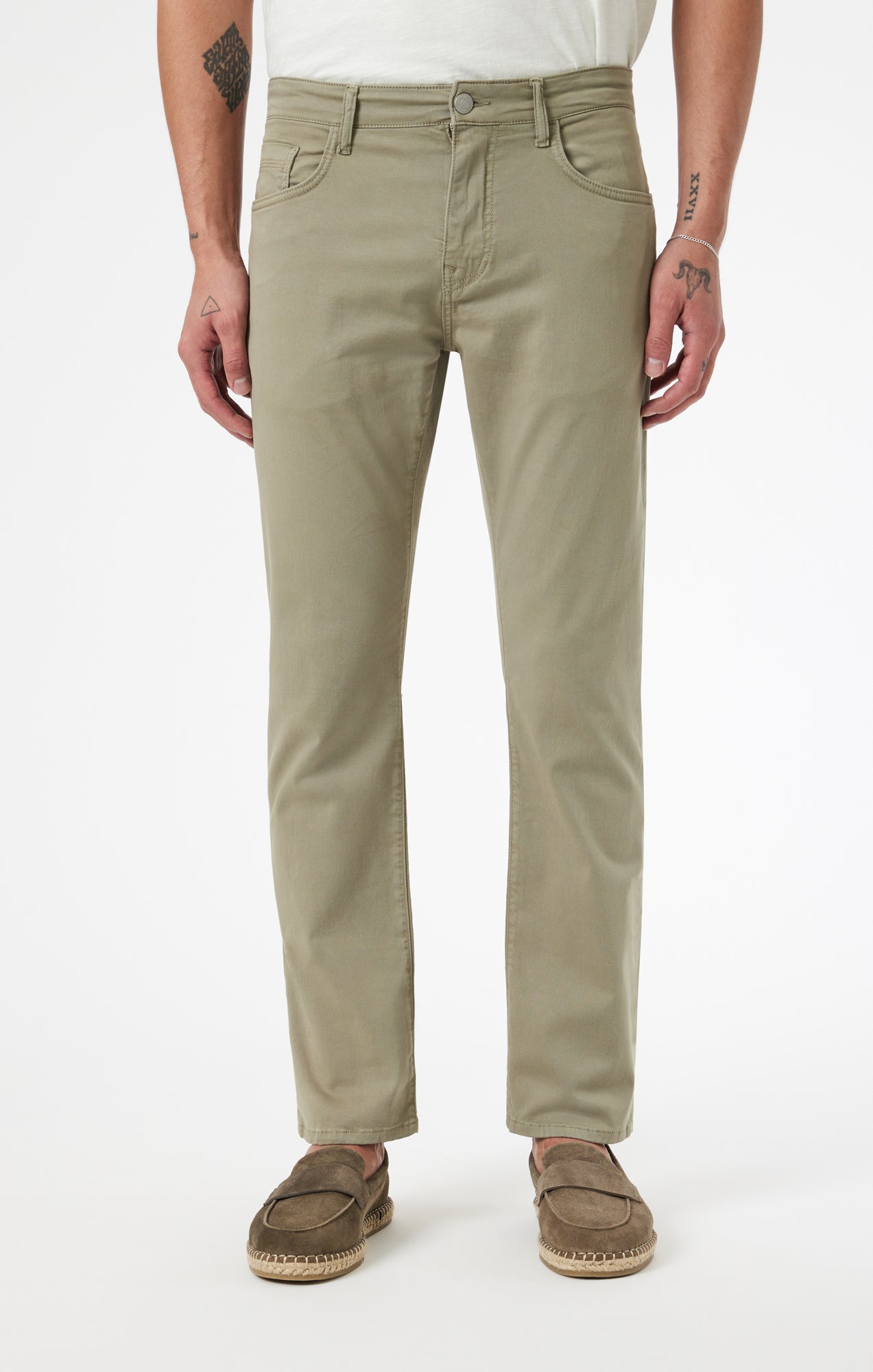 ZACH STRAIGHT LEG IN RESEDA CASUAL TWILL - Mavi Jeans