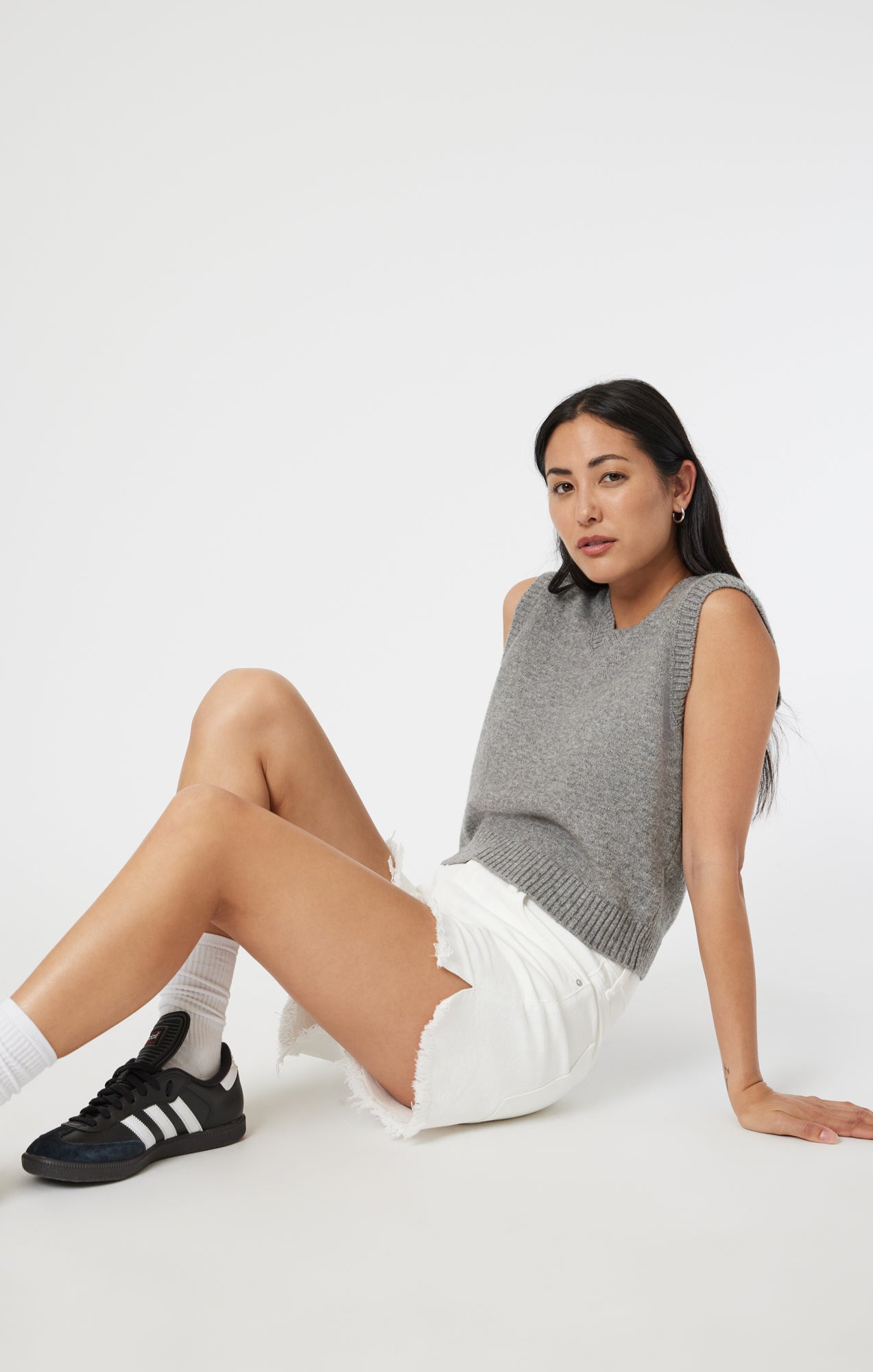 HEIDI SHORTS IN OFF WHITE DENIM - Mavi Jeans