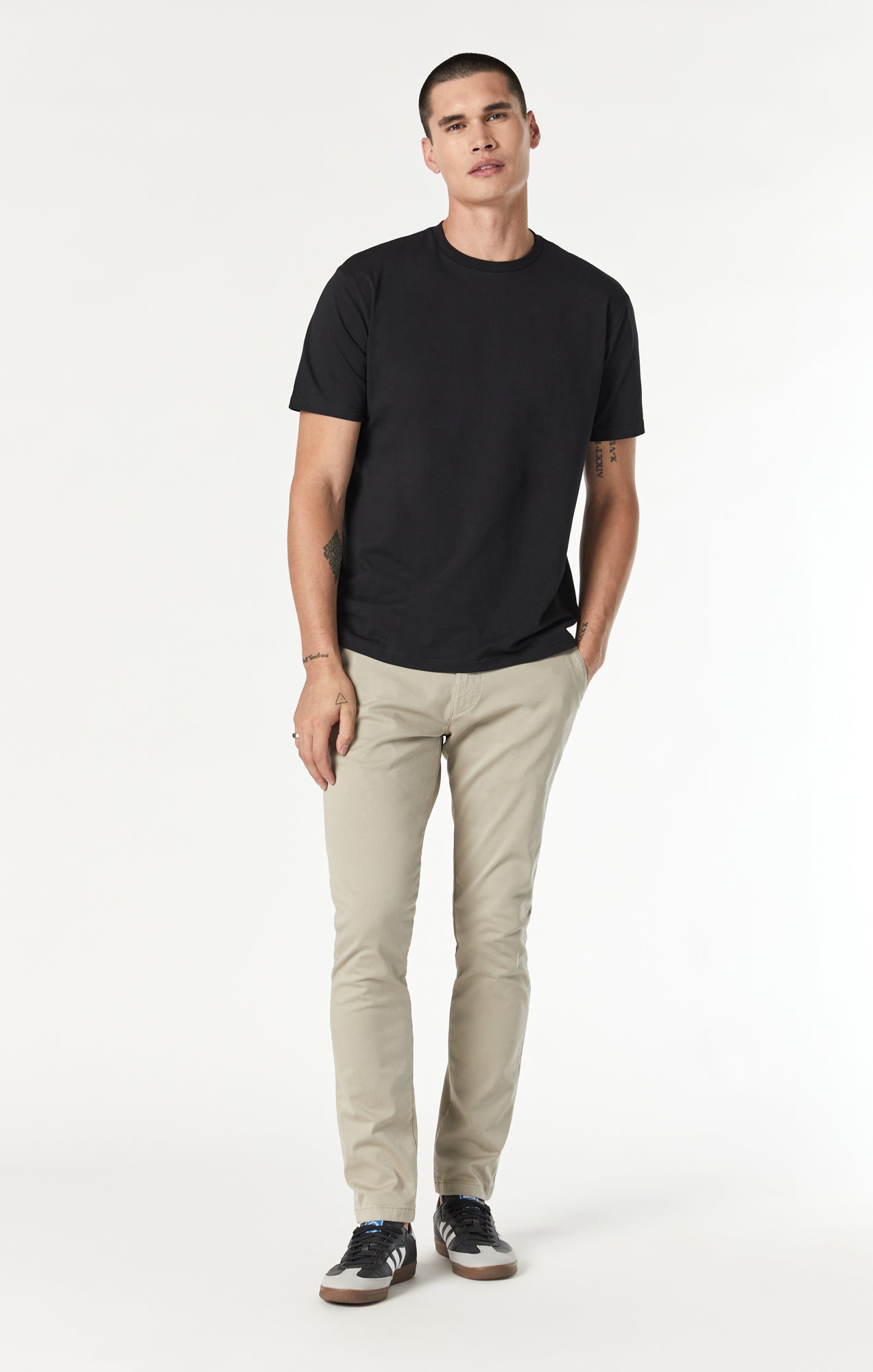 JOHNNY SLIM CHINO IN LAUREL OAK TWILL - Mavi Jeans
