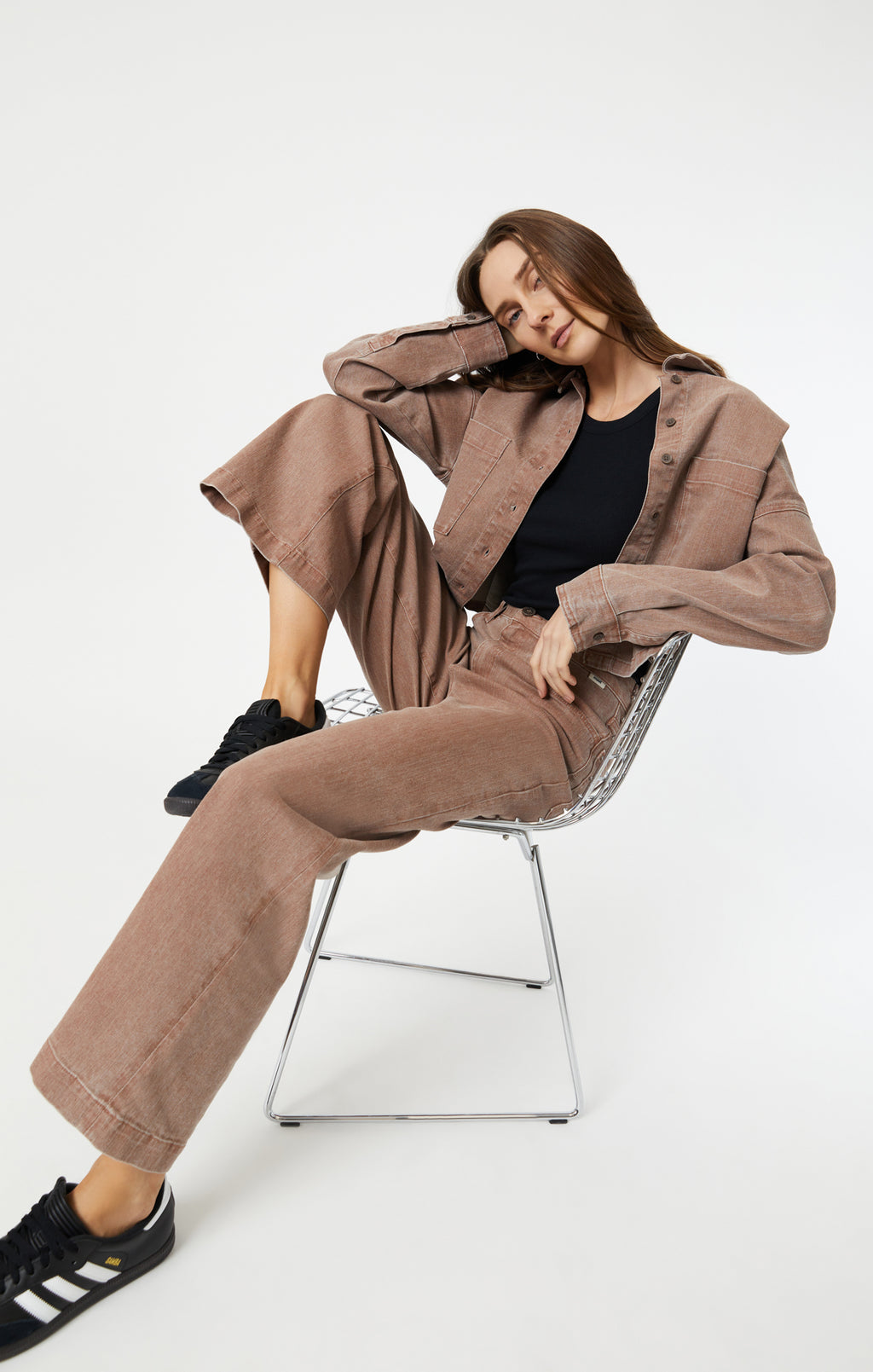 PALOMA WIDE LEG IN ROSE NATURAL DYE - Mavi Jeans