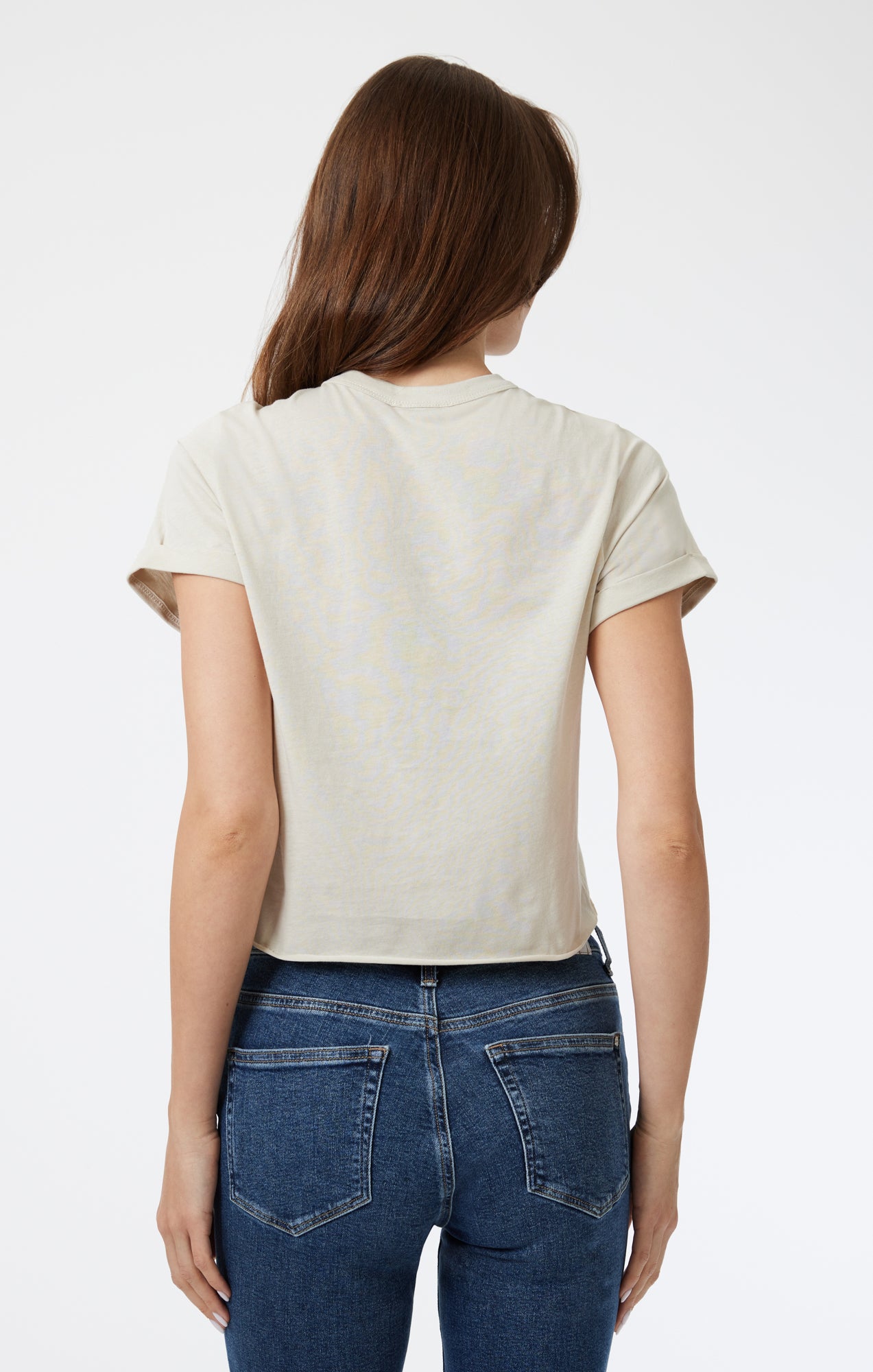 CROPPED T-SHIRT IN MOONSTRUCK - Mavi Jeans