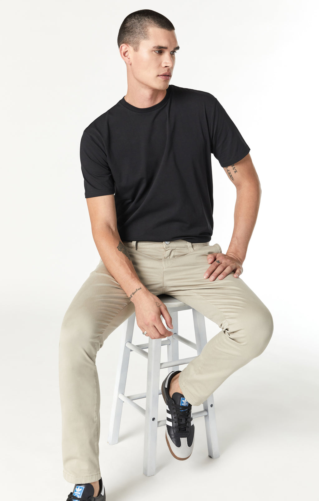 JOHNNY SLIM CHINO IN LAUREL OAK TWILL - Mavi Jeans