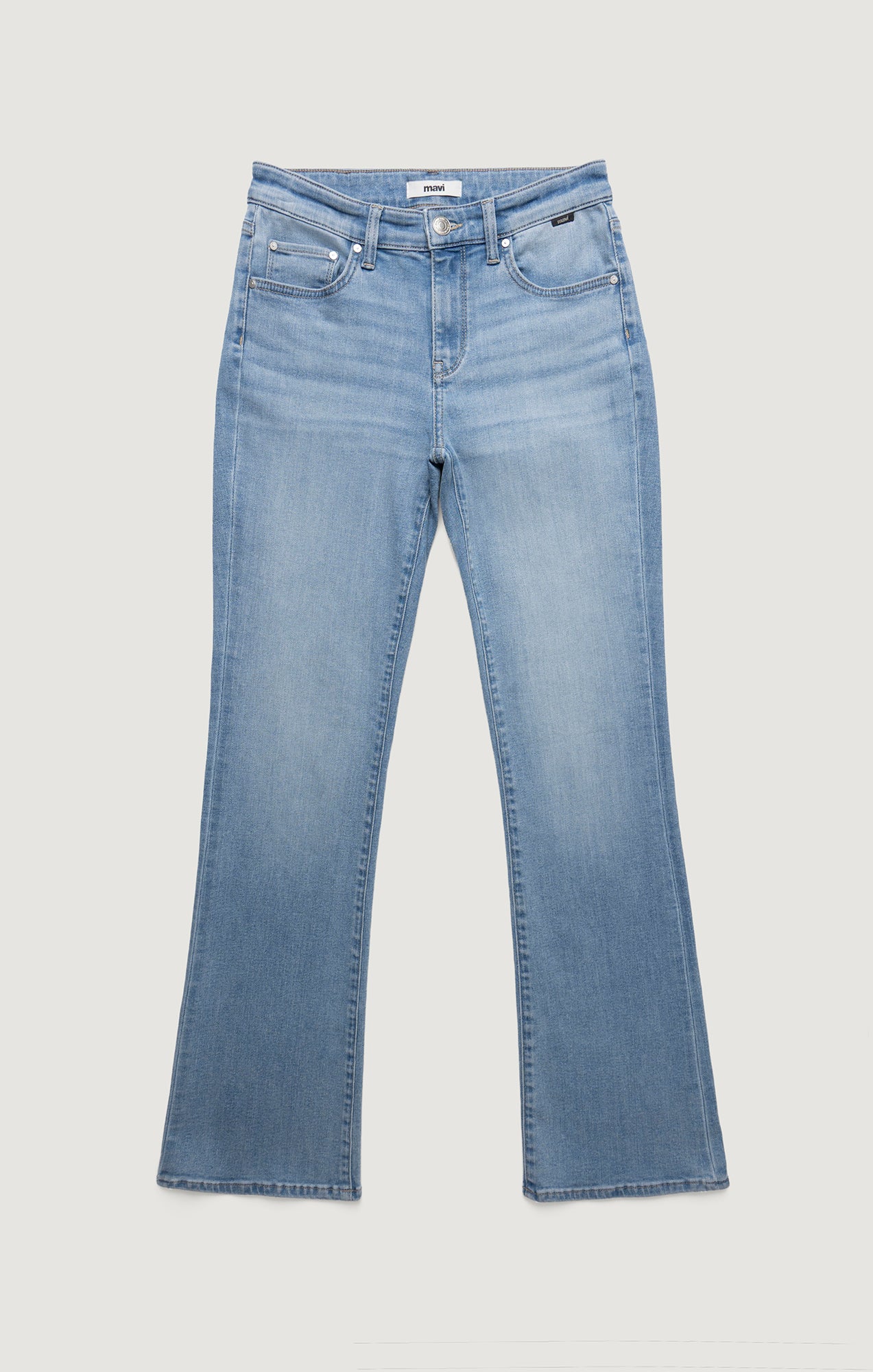 MOLLY BOOTCUT IN BLEACHED TRIBECA