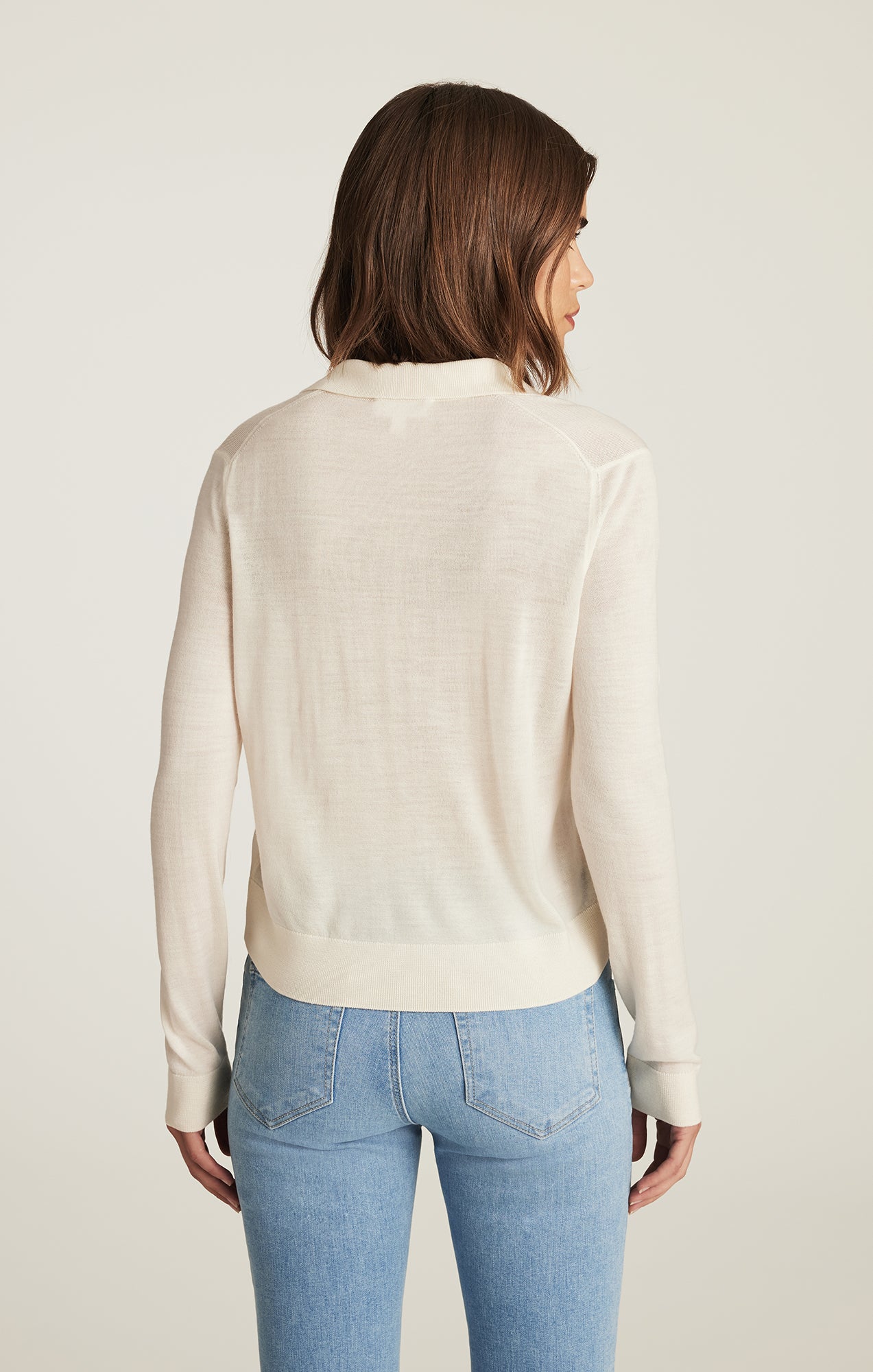 EDITION WOOL PULLOVER SWEATER IN ANTIQUE WHITE