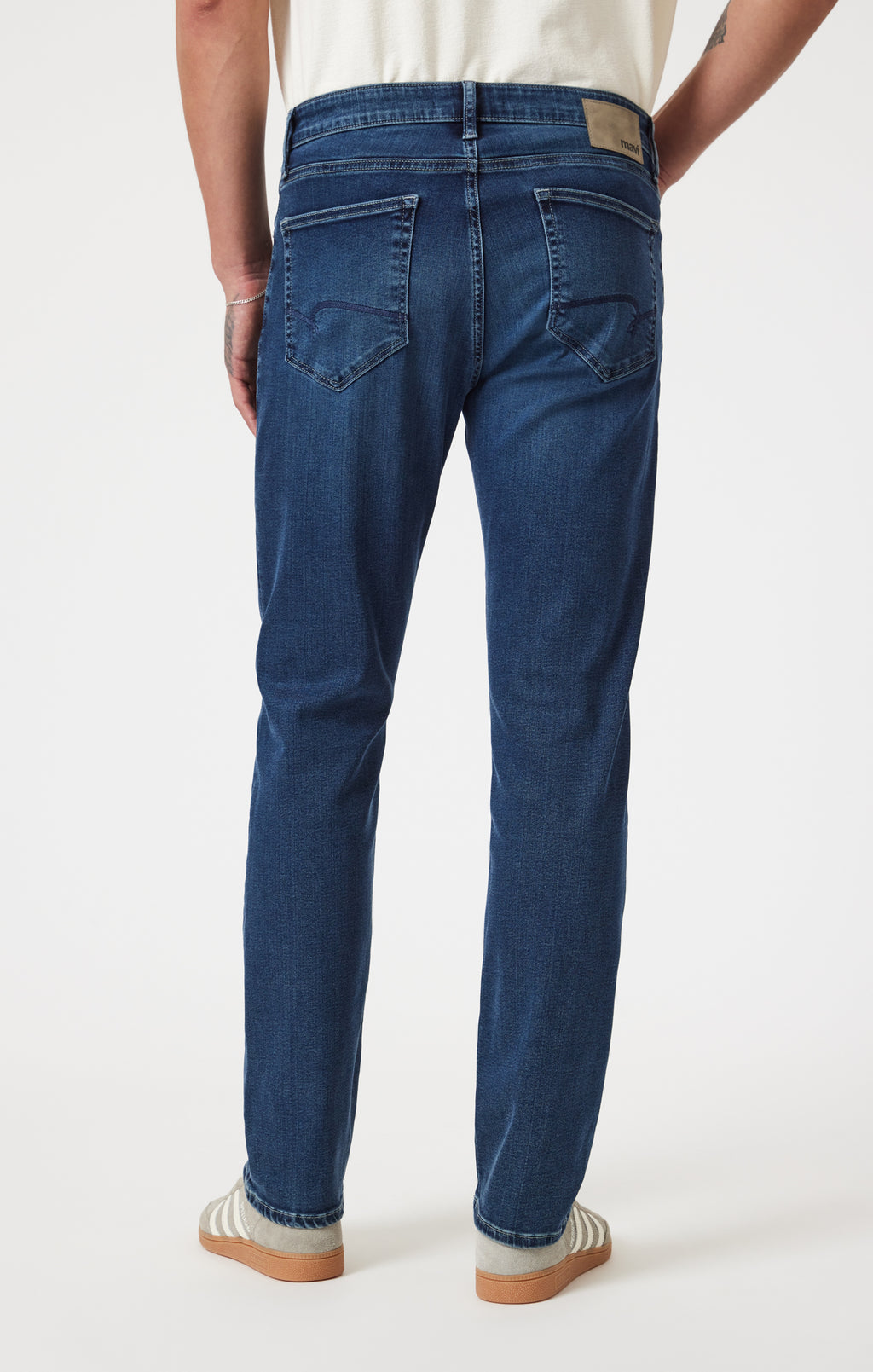 ZACH STRAIGHT LEG IN DEEP USED SUPERMOVE - Mavi Jeans