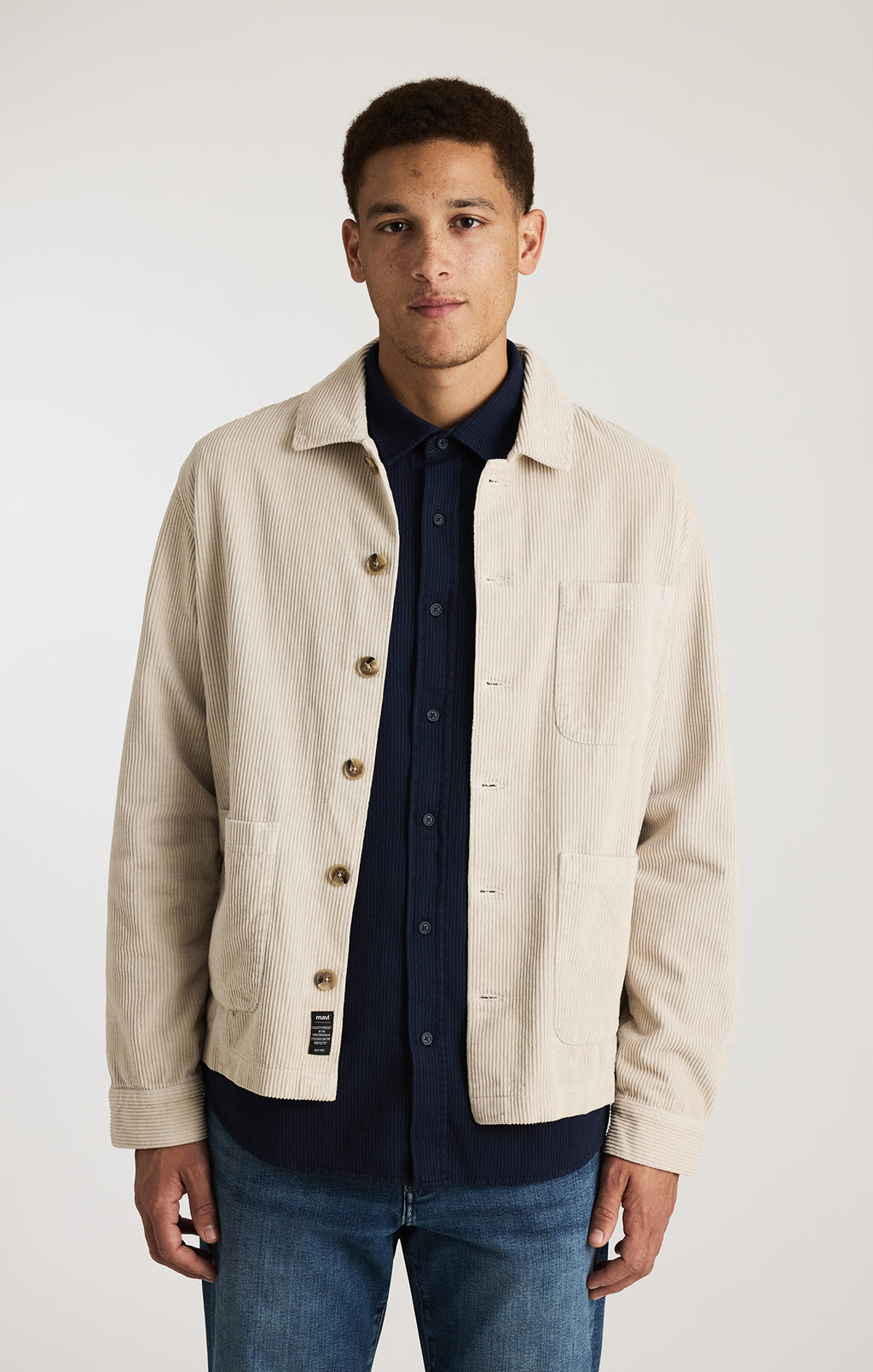 BUTTON-UP OVERSHIRT IN MOONSTRUCK - Mavi Jeans