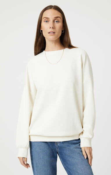 Mavi Women's Sweatshirt In Antique White
