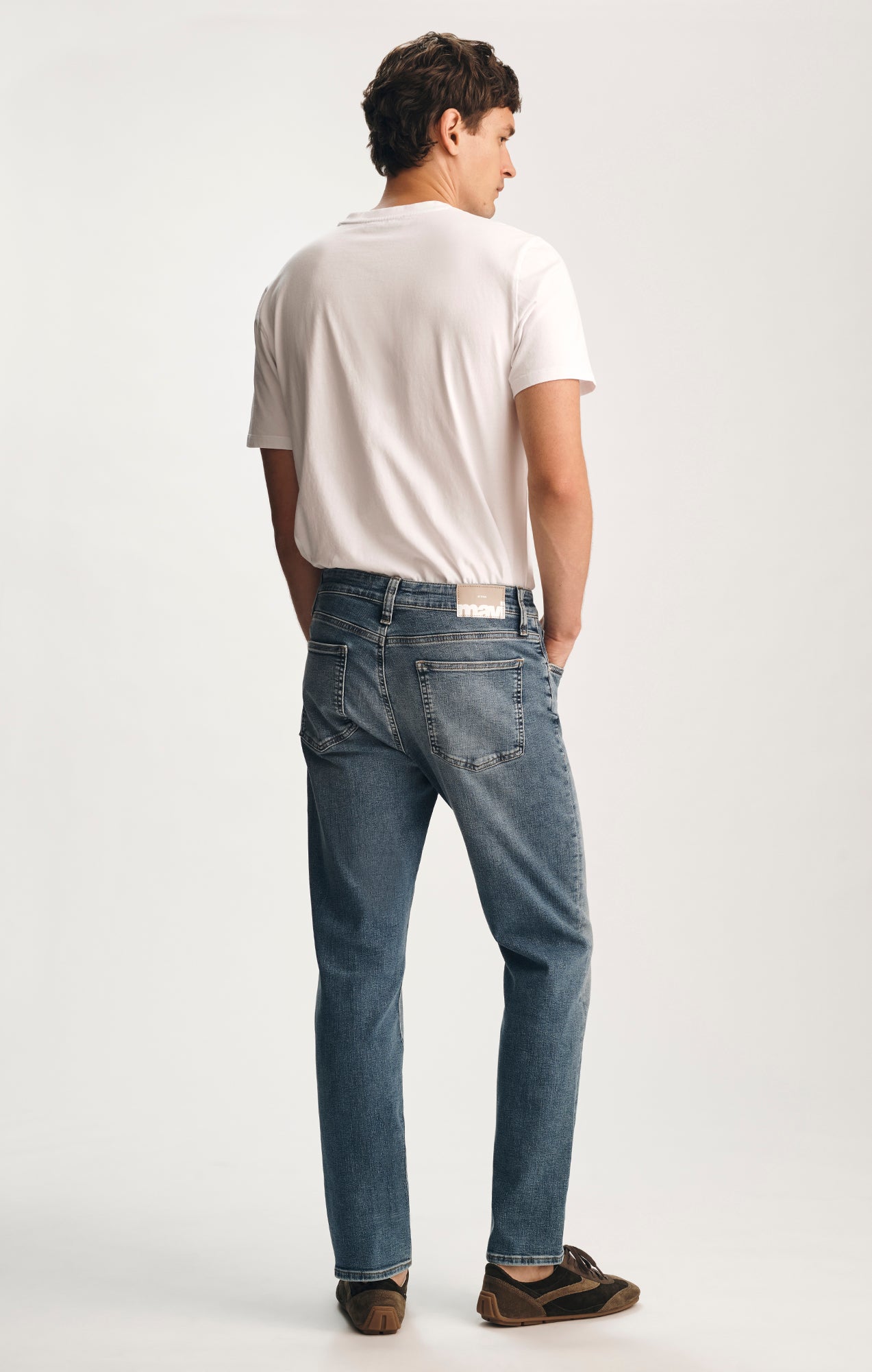 ZACH STRAIGHT LEG IN MID USED CLASSIC VINTAGE - Mavi Jeans