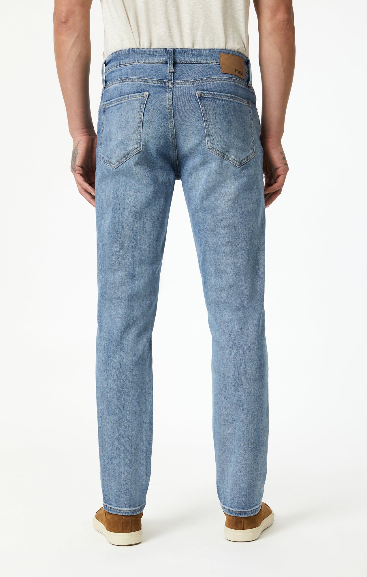 Mavi Men's Steve Athletic Fit Jeans In Ocean Reef Organic Vintage