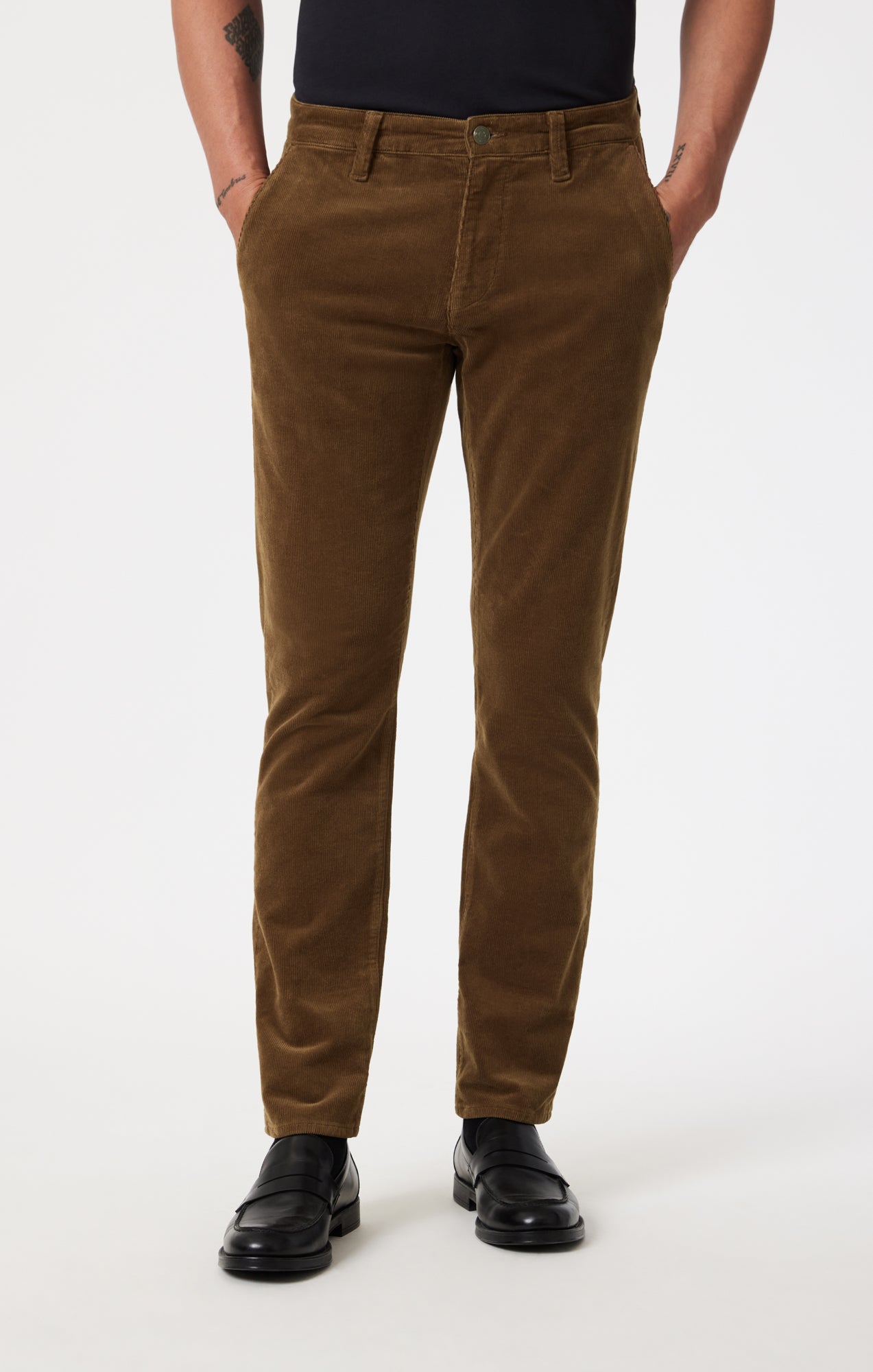 MILTON SLIM STRAIGHT CHINO IN TEDDY CORD - Mavi Jeans