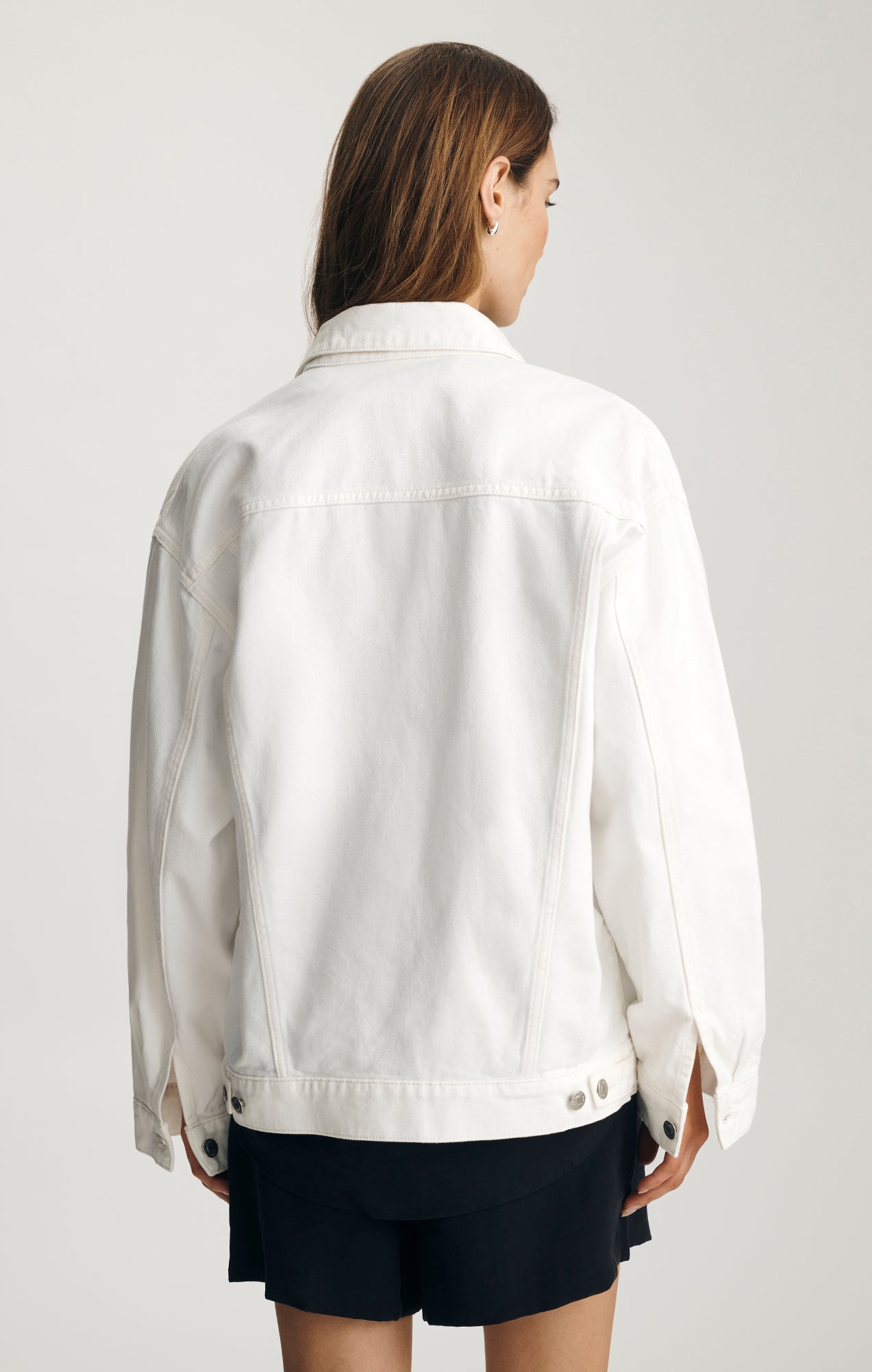 LUNA DENIM JACKET IN OFF WHITE DENIM - Mavi Jeans
