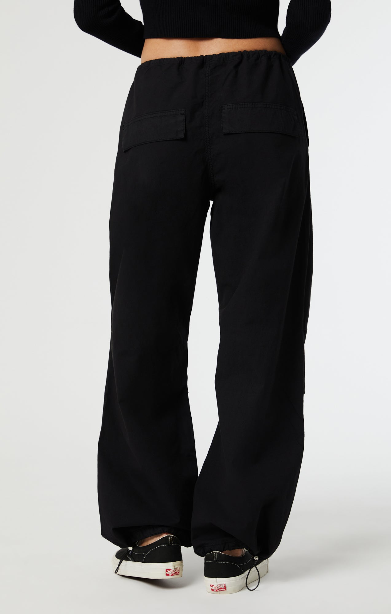 Mavi Women's Hill Parachute Pants In Dark Smoke Move – Mavi Canada