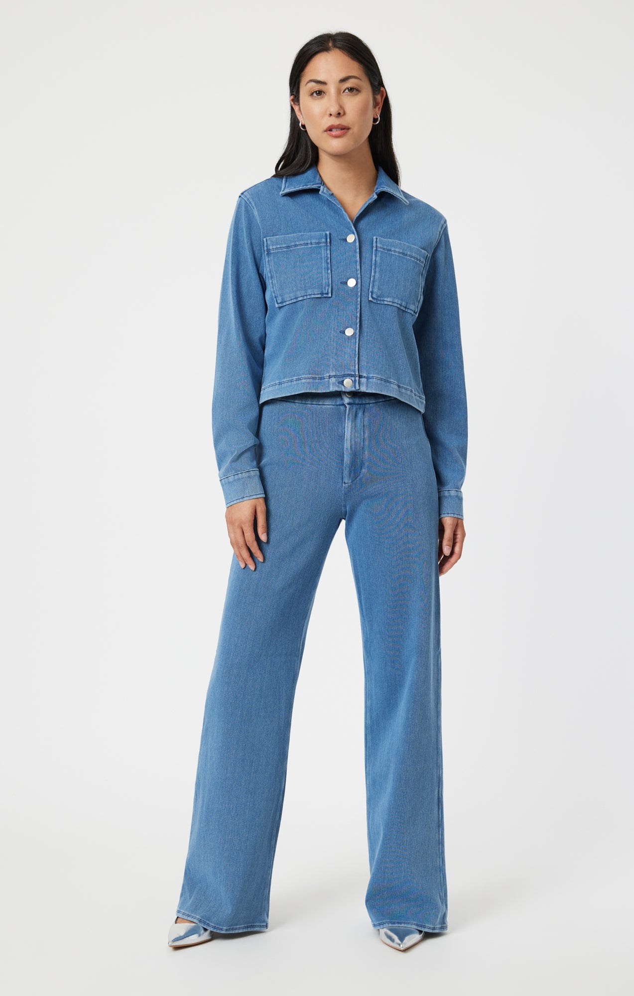 SHERRY WIDE LEG IN LIGHT BLUE MOVE - Mavi Jeans