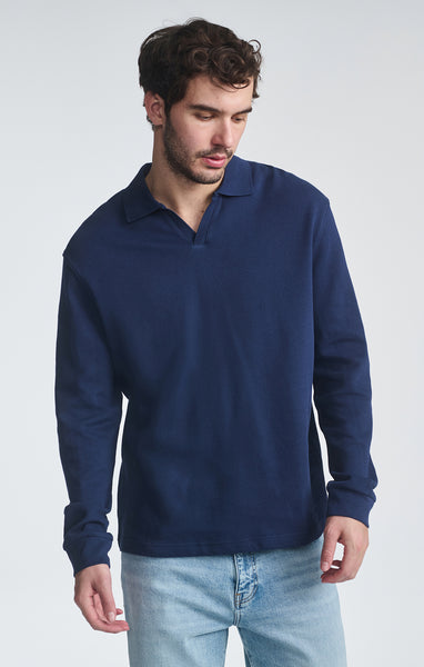 トップス MAN-TLE LongSleeve Polo sizeM 2iTy7xn2UXIBvotTZjkQZPDreC9p69