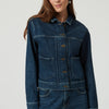 LAUREL DENIM JACKET IN DARK BLUE DENIM - Mavi Jeans