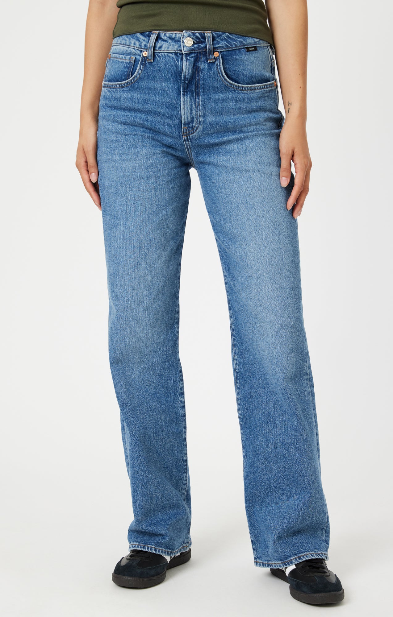 Parchment Super High Rise Jean - Women's Relaxed Jeans