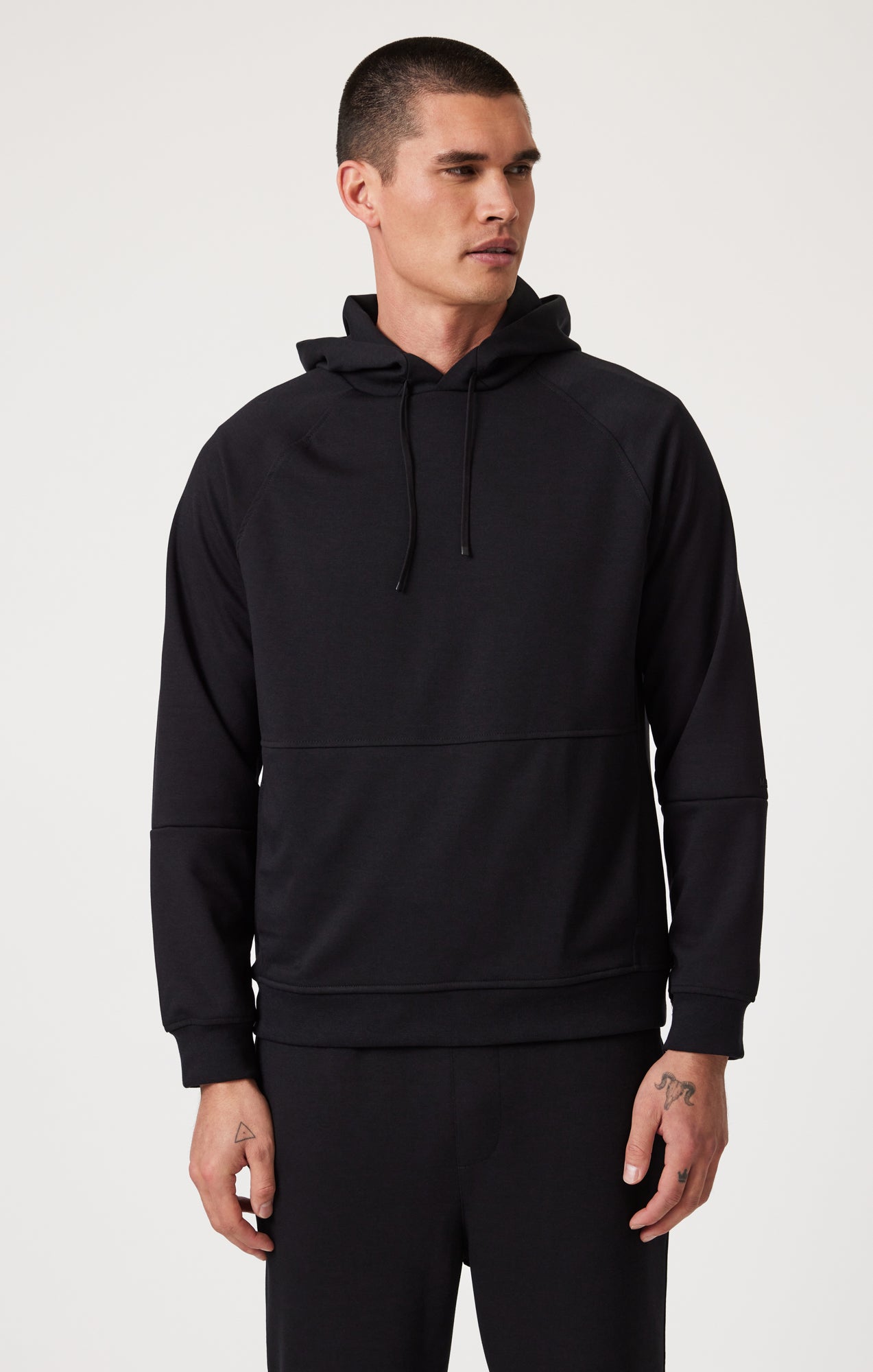 POCKET SWEATSHIRT IN BLACK - Mavi Jeans