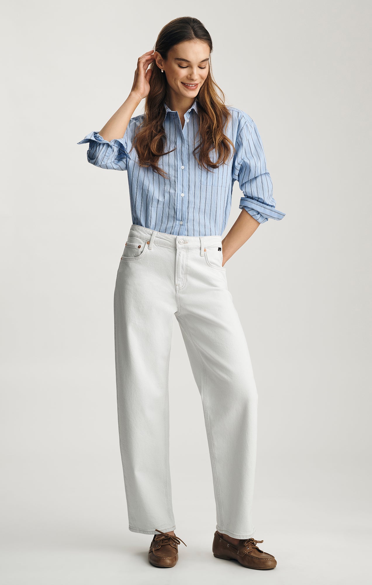 NICA BARREL IN LIGHT SKY CLASSIC BLUE - Mavi Jeans