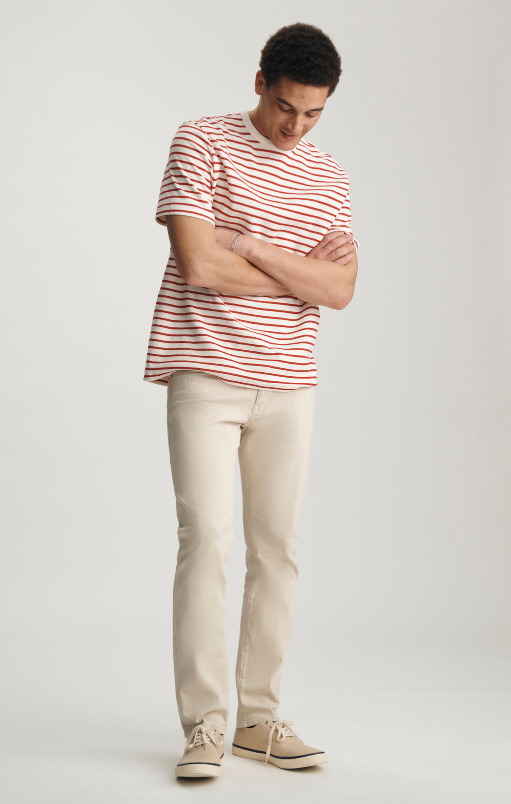 MARCUS SLIM STRAIGHT LEG IN WHITE DOWN SUPERMOVE - Mavi Jeans