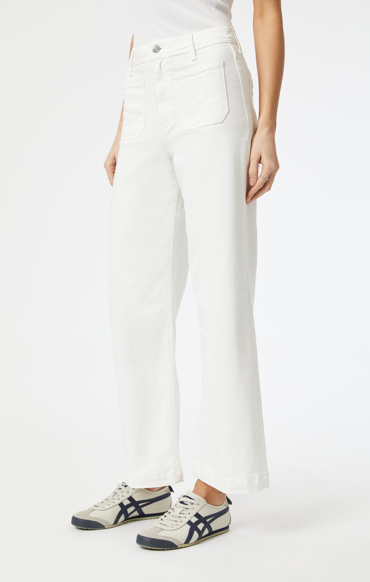 PALOMA MARINE WIDE LEG IN WHITE LA BLUE - Mavi Jeans