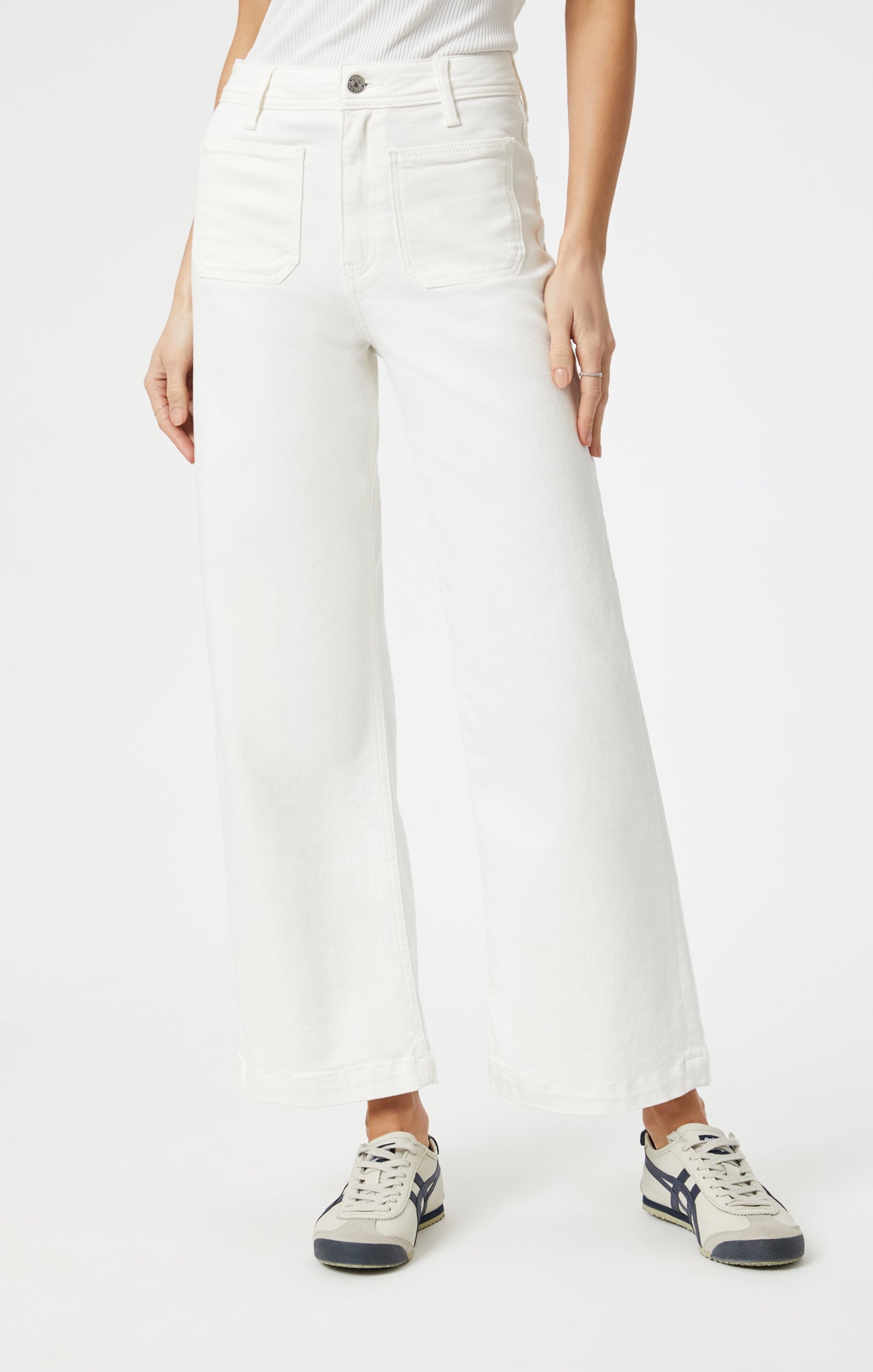 PALOMA MARINE WIDE LEG IN WHITE LA BLUE - Mavi Jeans