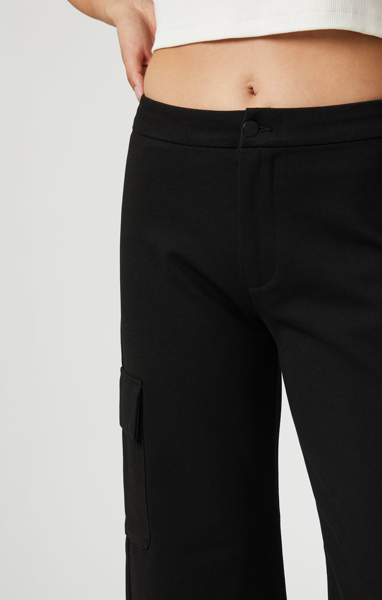 SHIRA CARGO IN BLACK MOVE STRETCH - Mavi Jeans