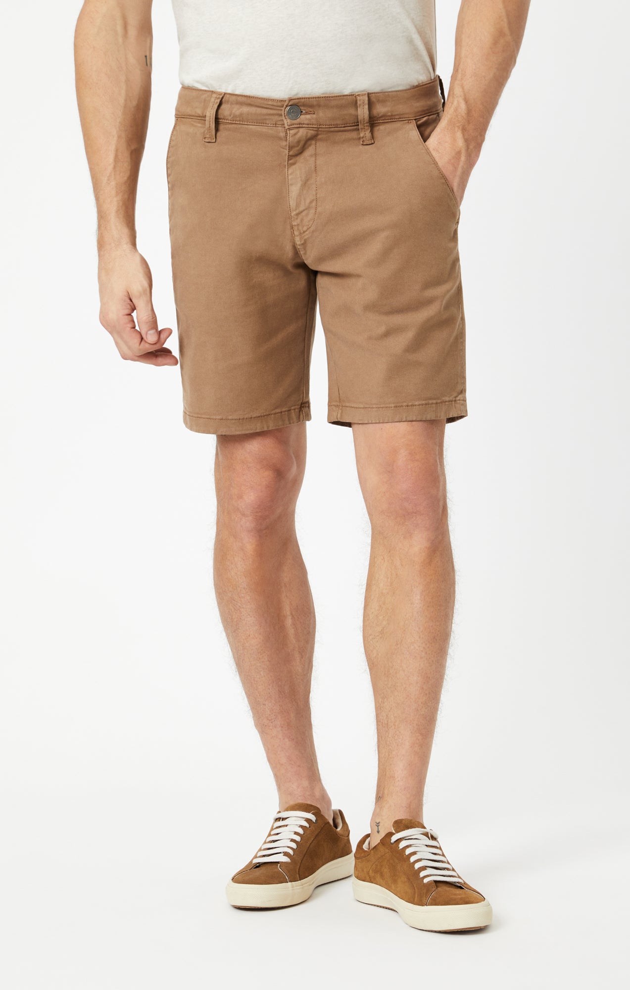 JACOB SHORTS IN TIGER'S EYE LUXE TWILL - Mavi Jeans