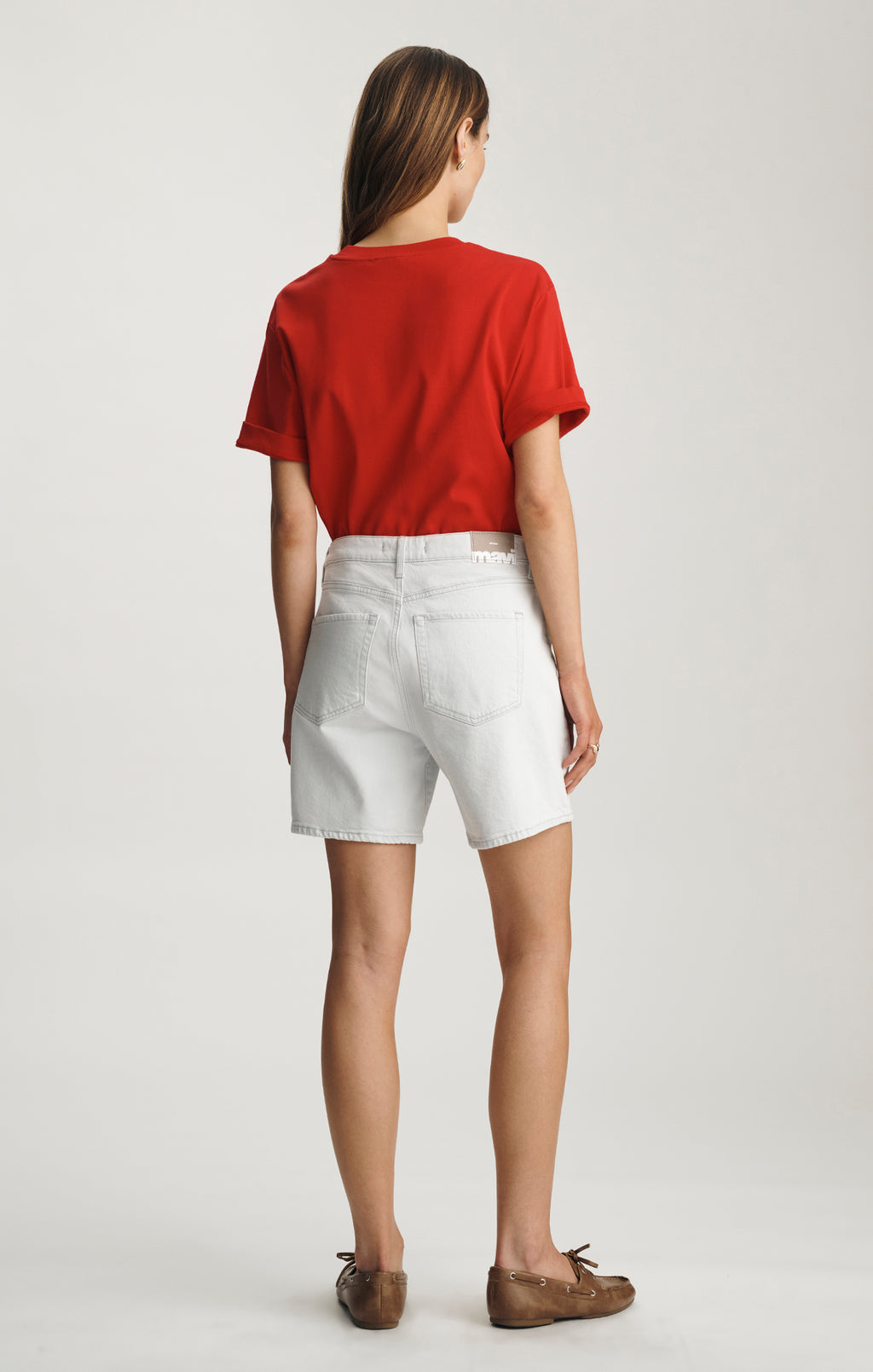 HEIDI LONG SHORTS IN LIGHT SKY CLASSIC BLUE - Mavi Jeans