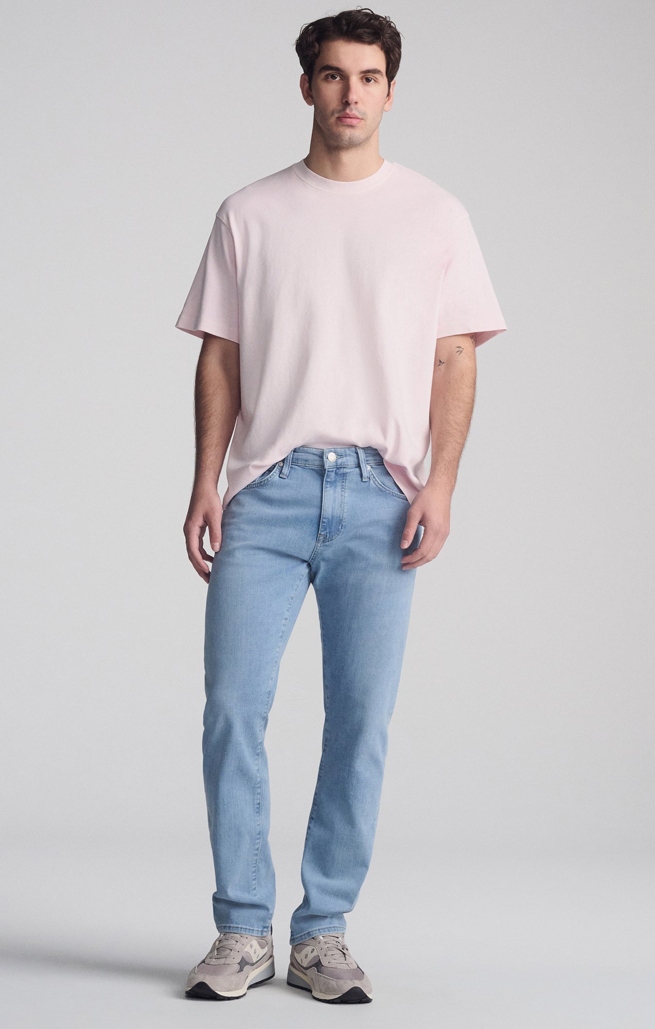 JAKE SLIM LEG IN LIGHT BRUSHED WILLIAMSBURG - Mavi Jeans