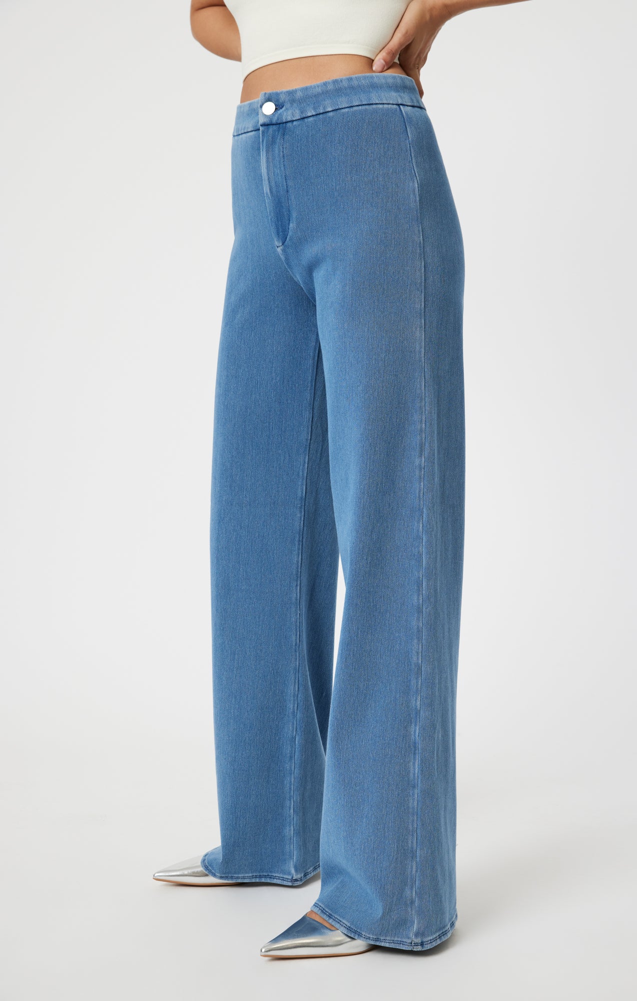 SHERRY WIDE LEG IN LIGHT BLUE MOVE - Mavi Jeans