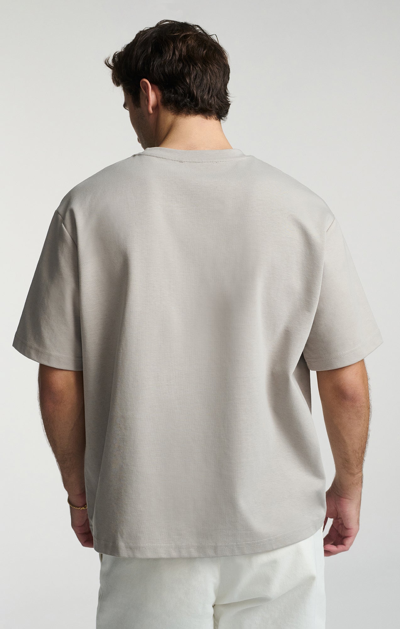 SHORT SLEEVE CREW NECK T-SHIRT IN PALOMA - Mavi Jeans