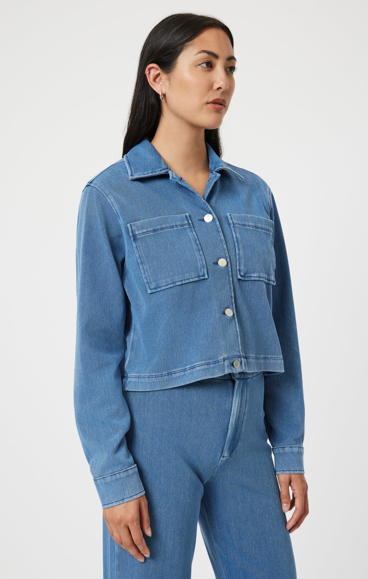 SHIRLEY JACKET IN LIGHT BLUE MOVE - Mavi Jeans