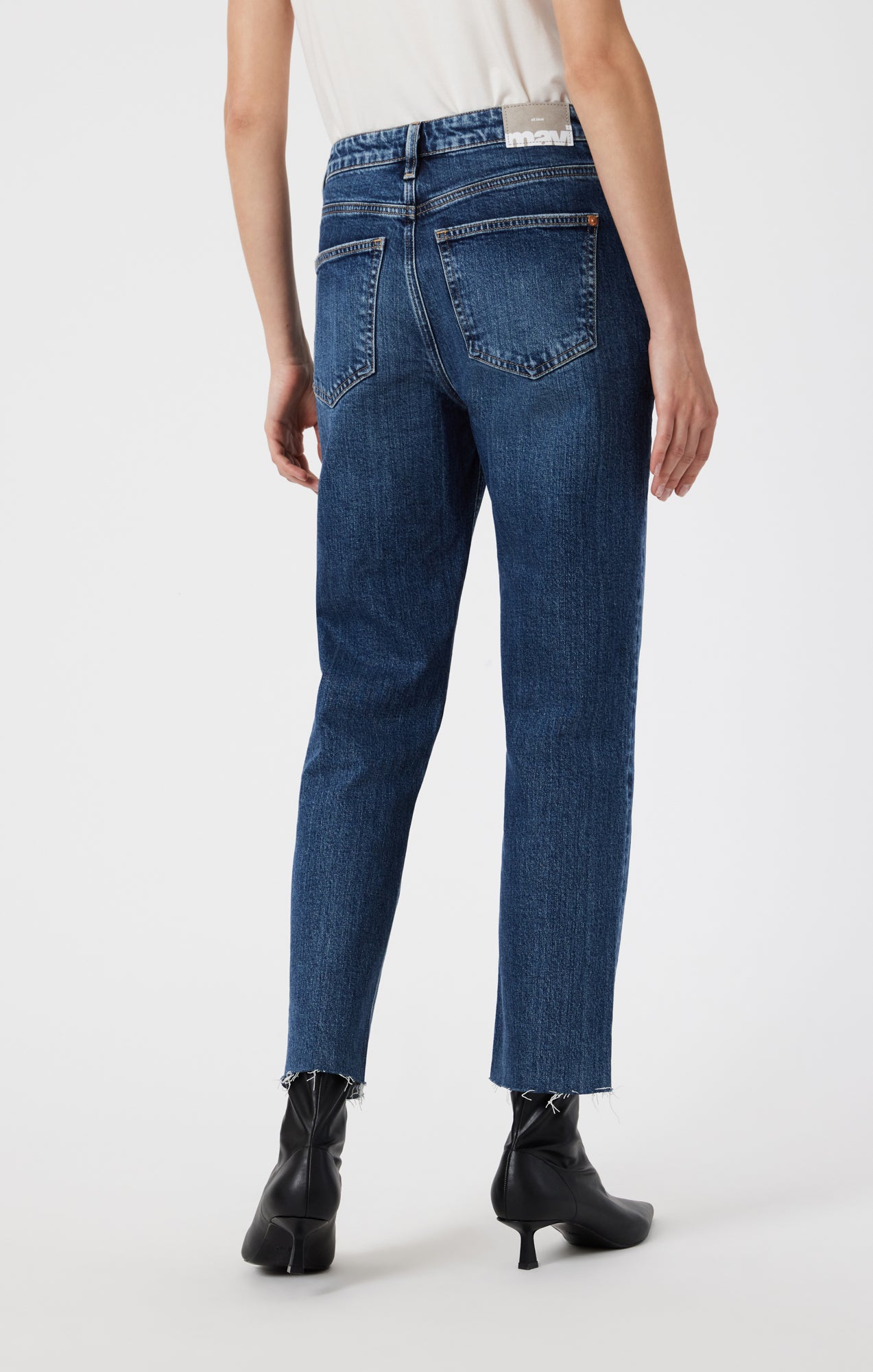 NEW YORK STRAIGHT LEG IN DARK USED CLASSIC BLUE - Mavi Jeans