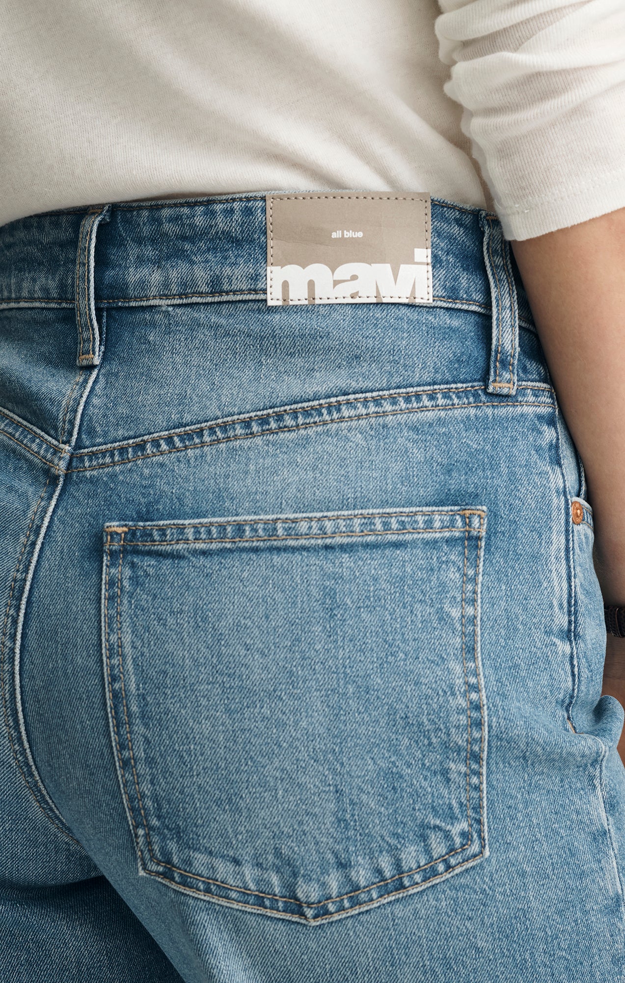 NICA BARREL IN LIGHT BRUSHED CLASSIC BLUE - Mavi Jeans