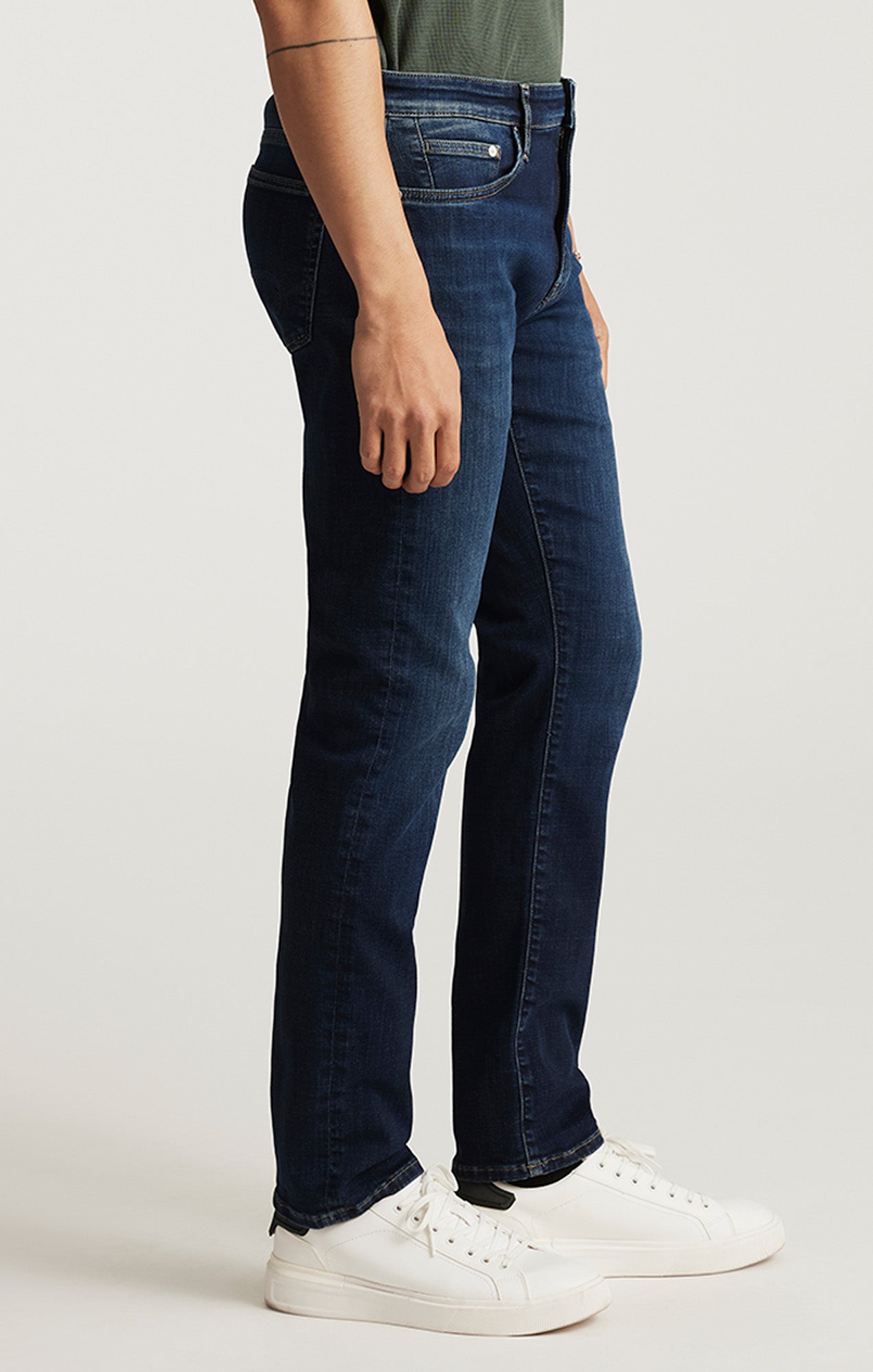 JAKE SLIM LEG IN MIDNIGHT BRUSHED FEATHER BLUE - Mavi Jeans