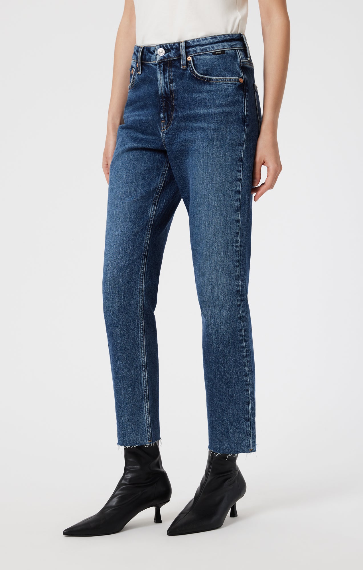 NEW YORK STRAIGHT LEG IN DARK USED CLASSIC BLUE - Mavi Jeans
