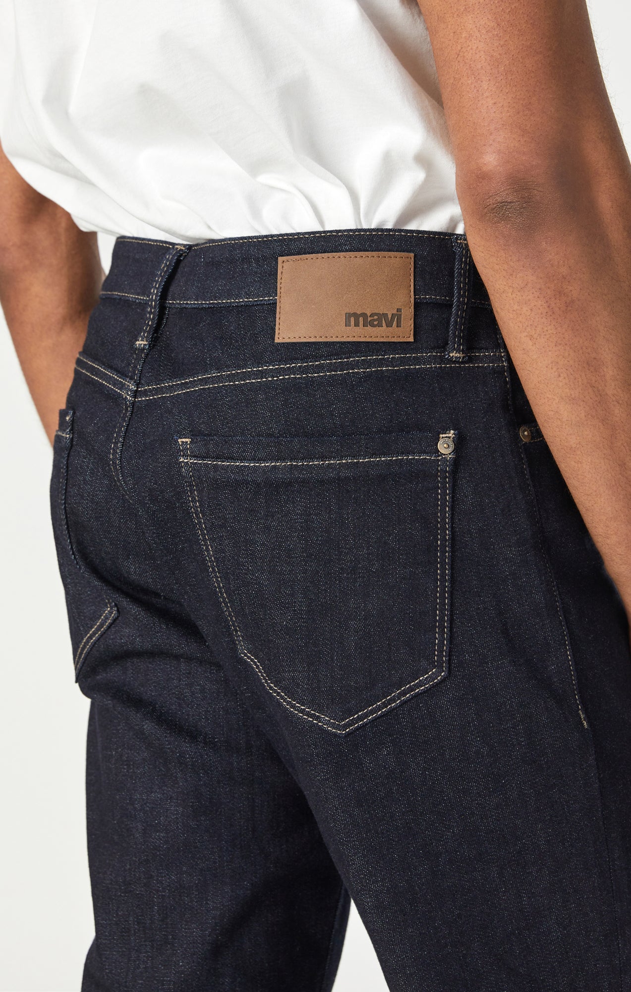 Mavi Men's Steve Athletic Fit Jeans In Rinse Pro Darktech