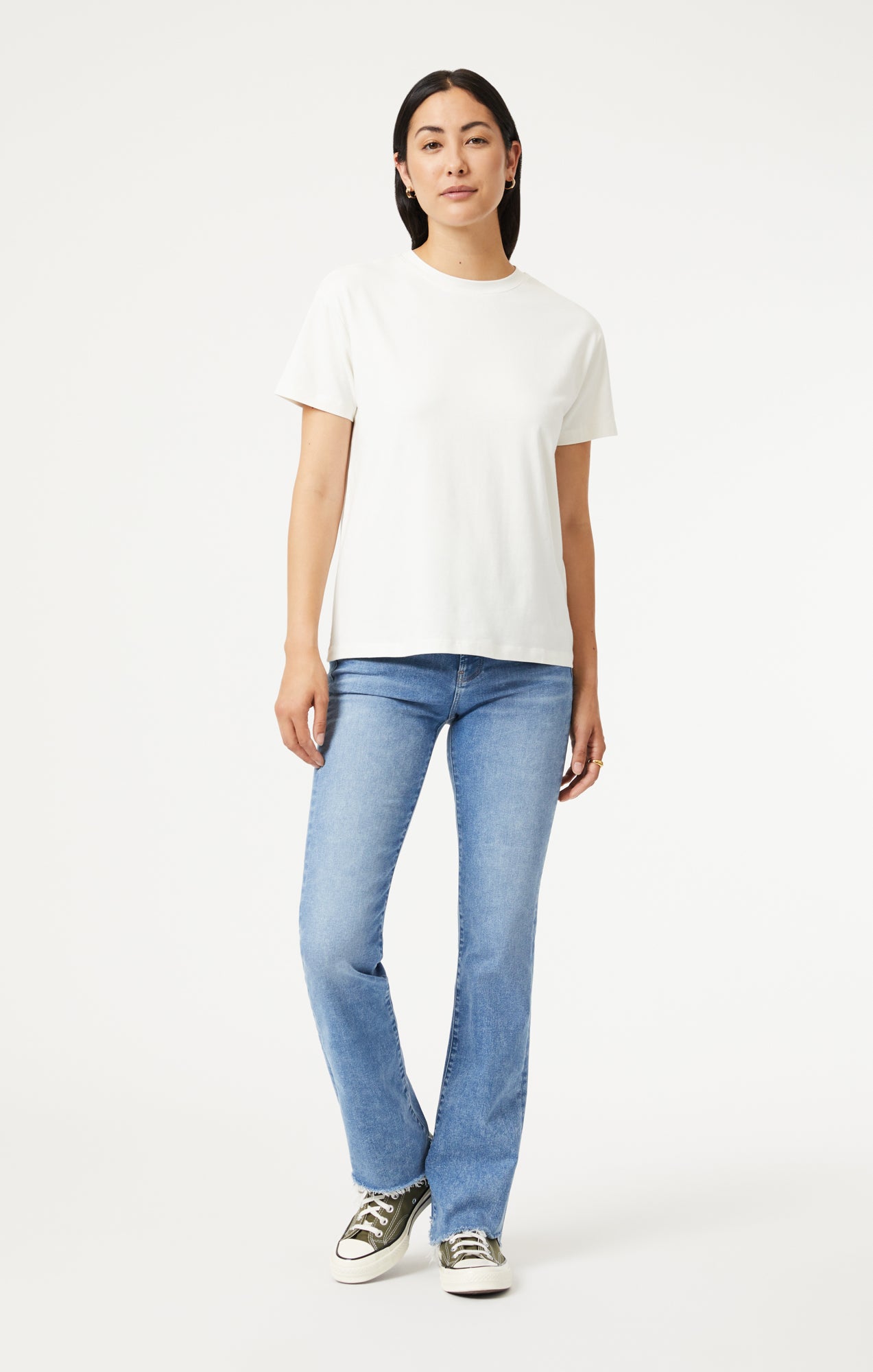 T shirt feminina estilosa - R$ 89.90, cor Branco #3553, compre