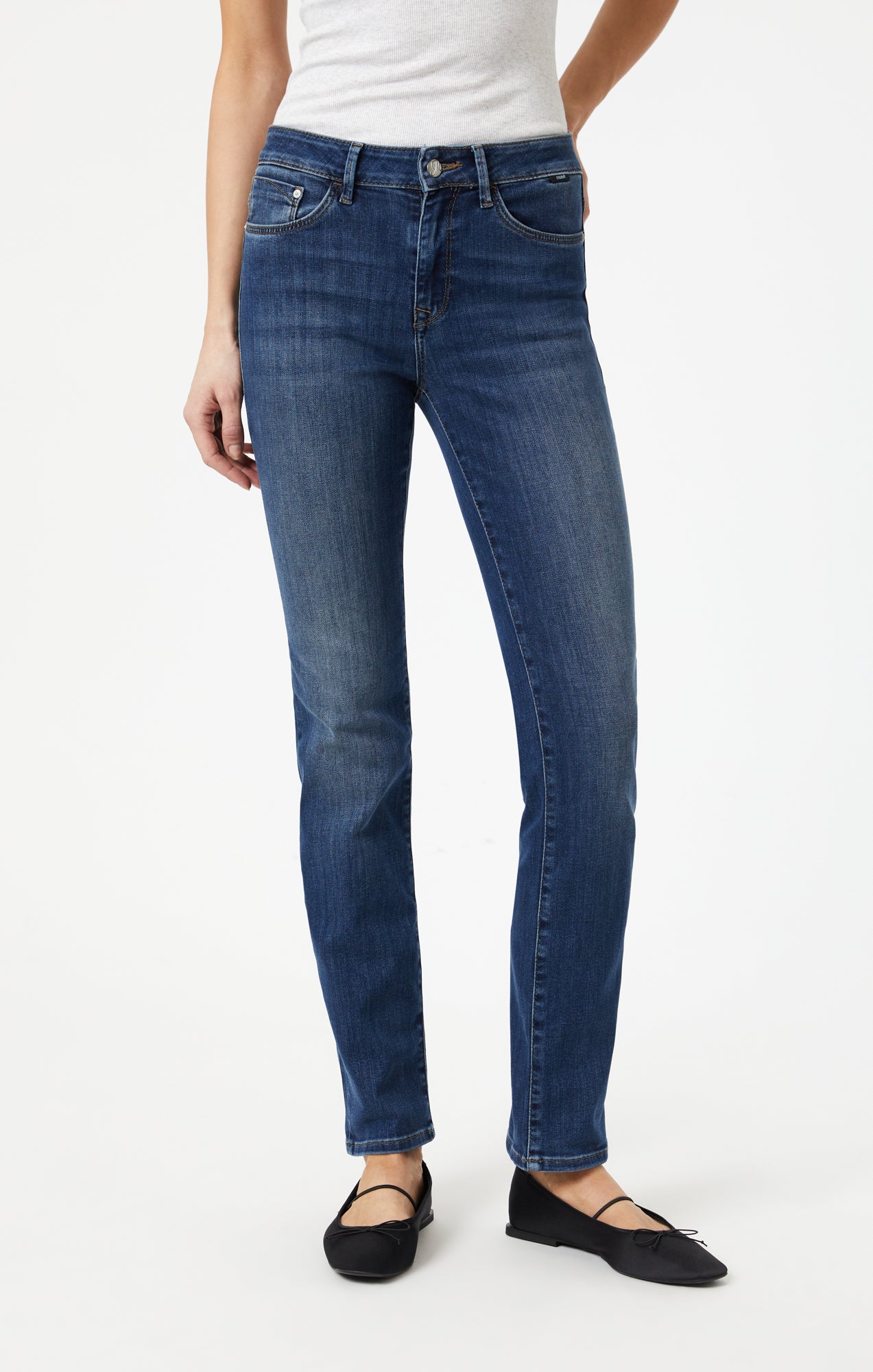 KENDRA STRAIGHT LEG IN INDIGO SUPERSOFT - Mavi Jeans