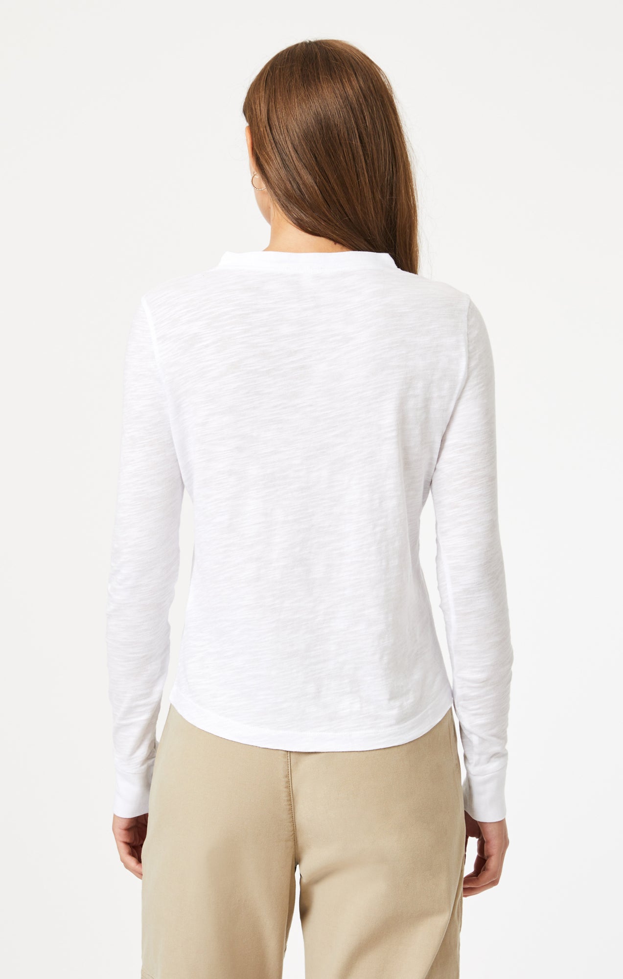 white long shirt