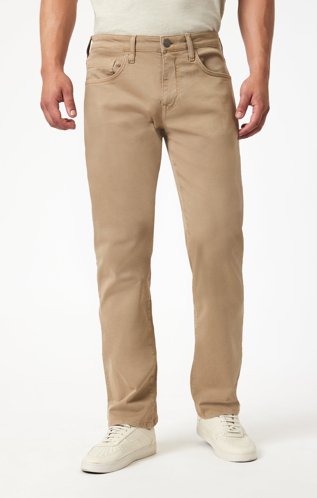 ZACH STRAIGHT LEG IN KHAKI CASUAL TWILL - Mavi Jeans