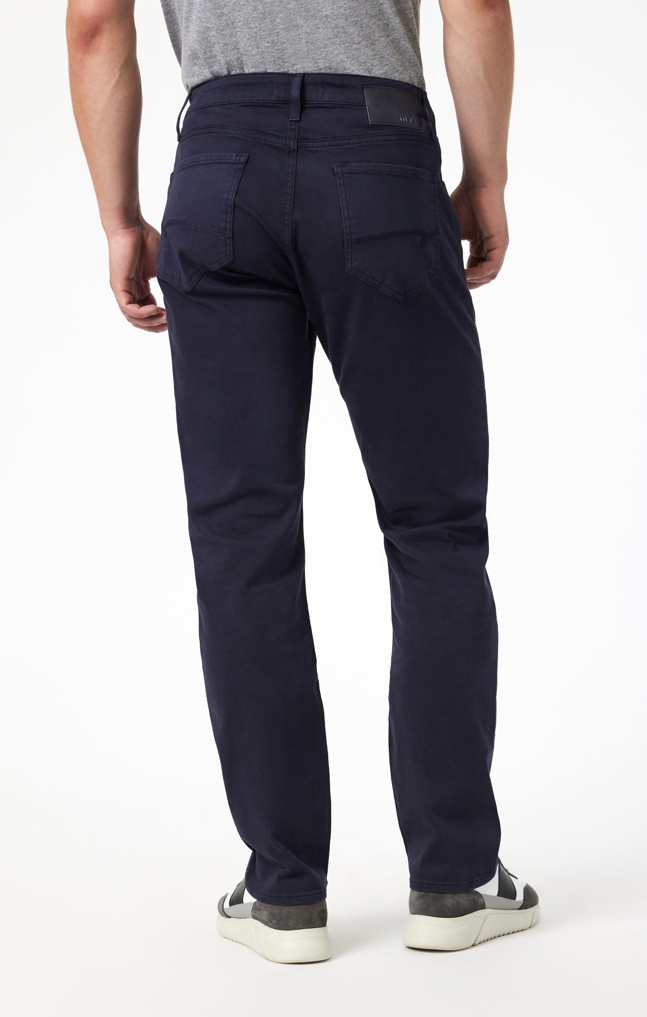 ZACH STRAIGHT LEG IN DARK NAVY CASUAL TWILL - Mavi Jeans